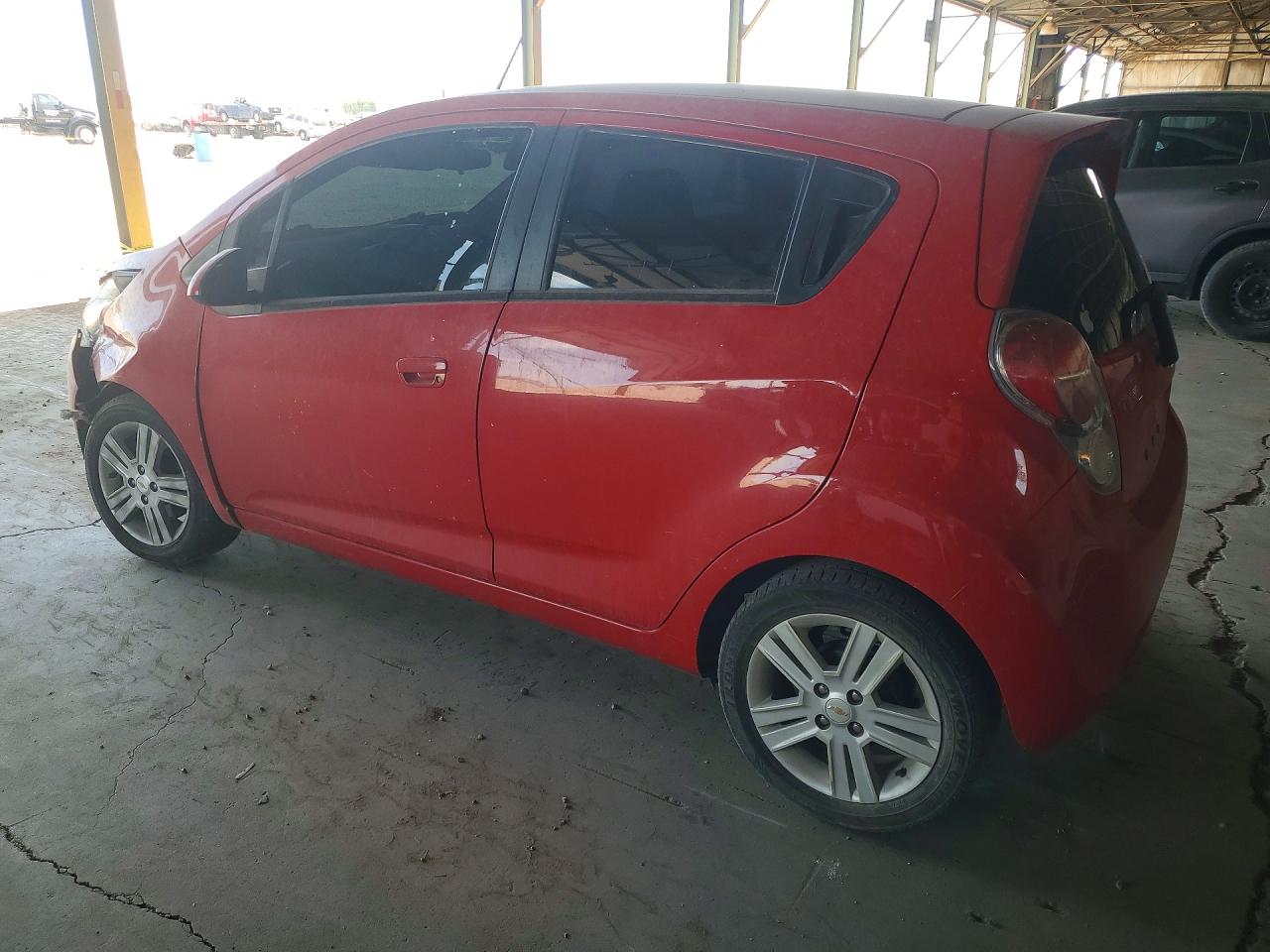 2014 Chevrolet Spark 1lt Red vin: KL8CD6S9XEC586219