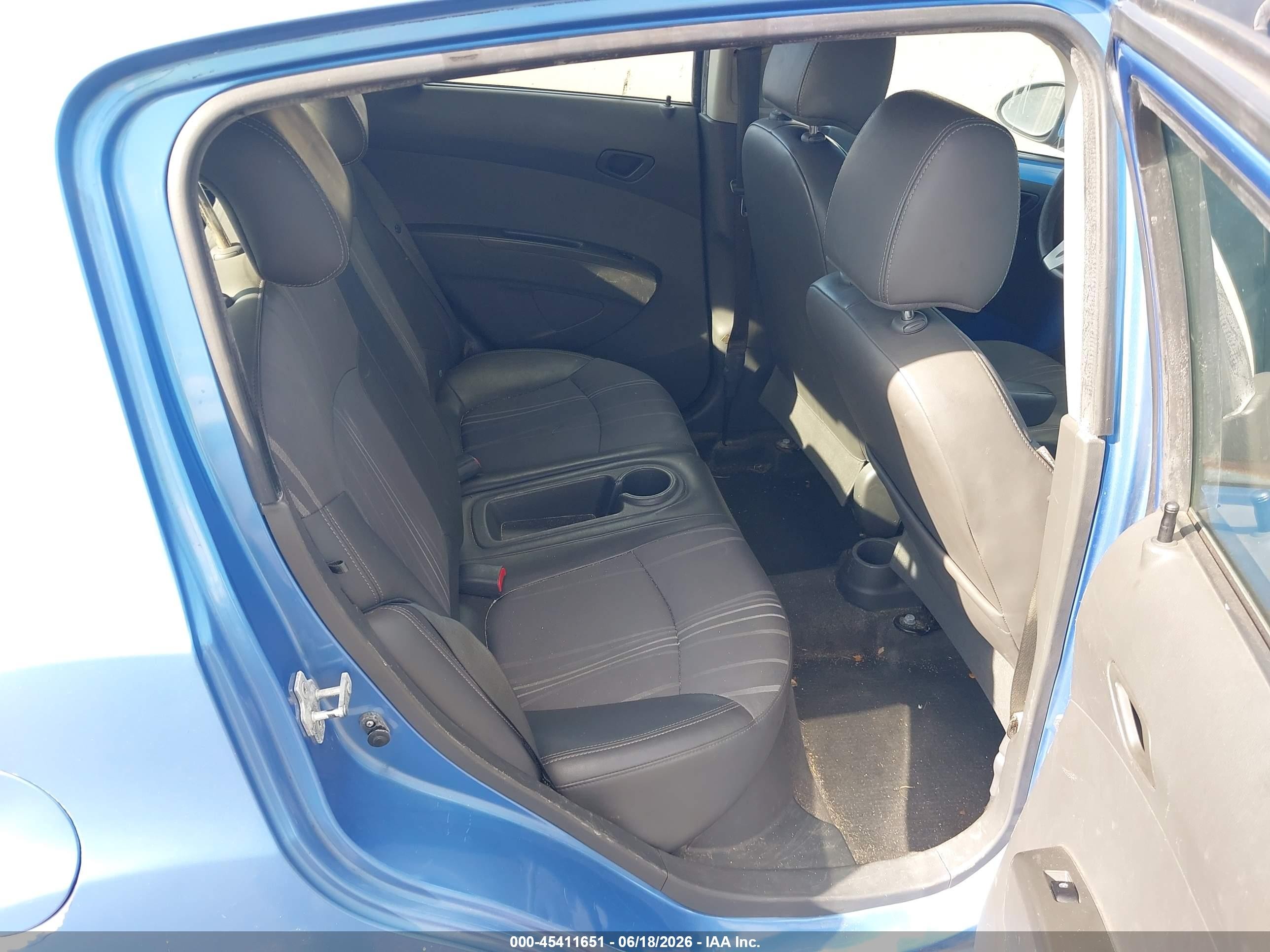 2015 Chevrolet Spark 1lt Cvt Blue vin: KL8CD6S9XFC724827