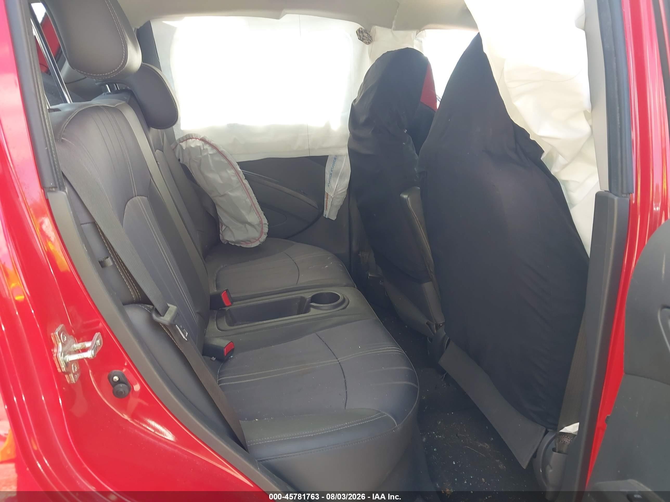 2015 Chevrolet Spark 1lt Cvt Red vin: KL8CD6S9XFC812356