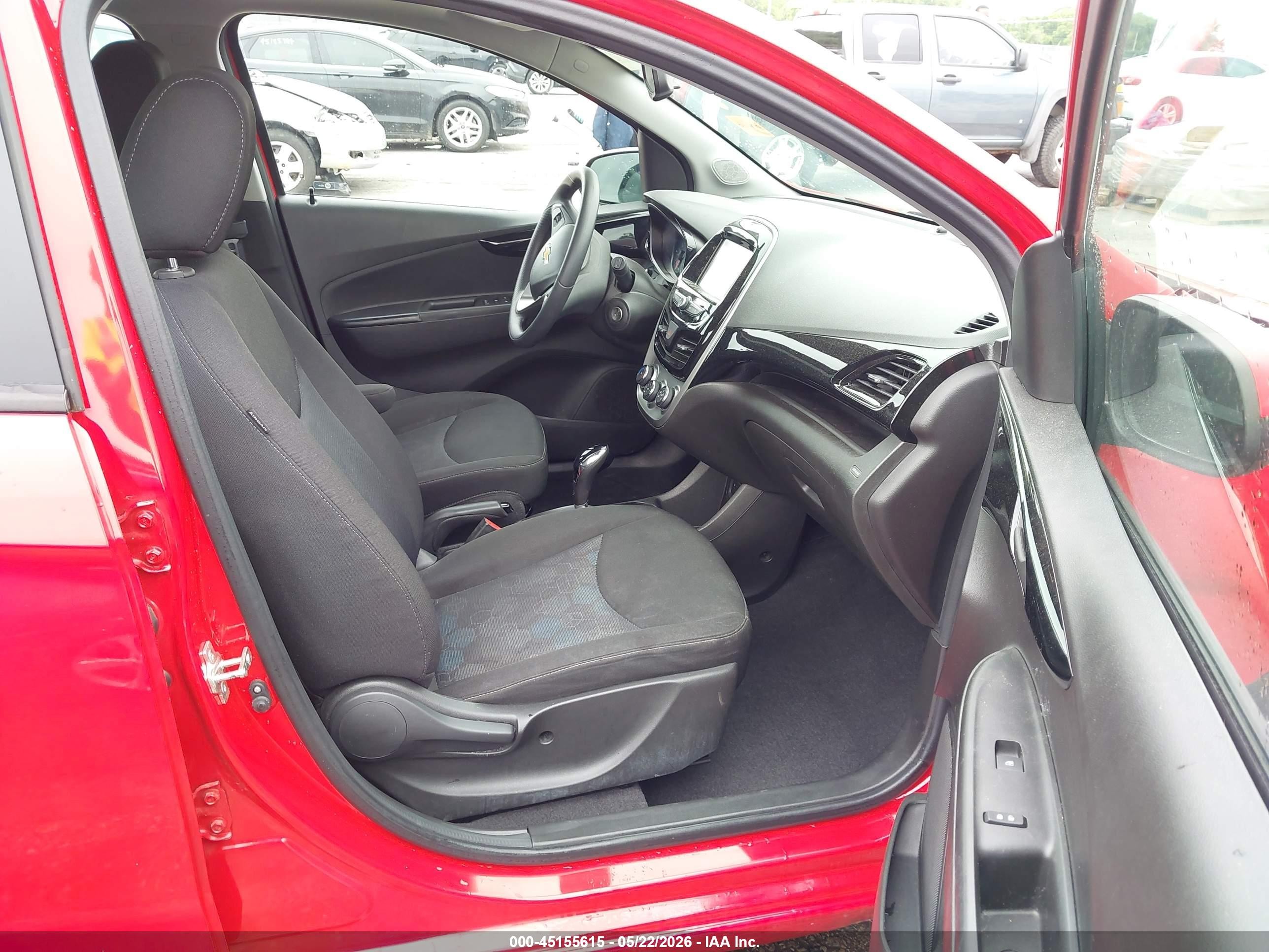 2017 Chevrolet Spark 1lt Cvt Red vin: KL8CD6SA1HC753050