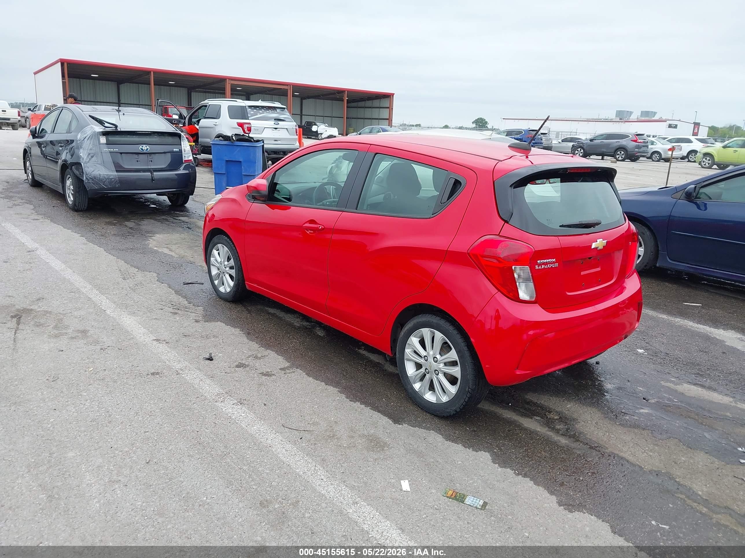 2017 Chevrolet Spark 1lt Cvt Red vin: KL8CD6SA1HC753050