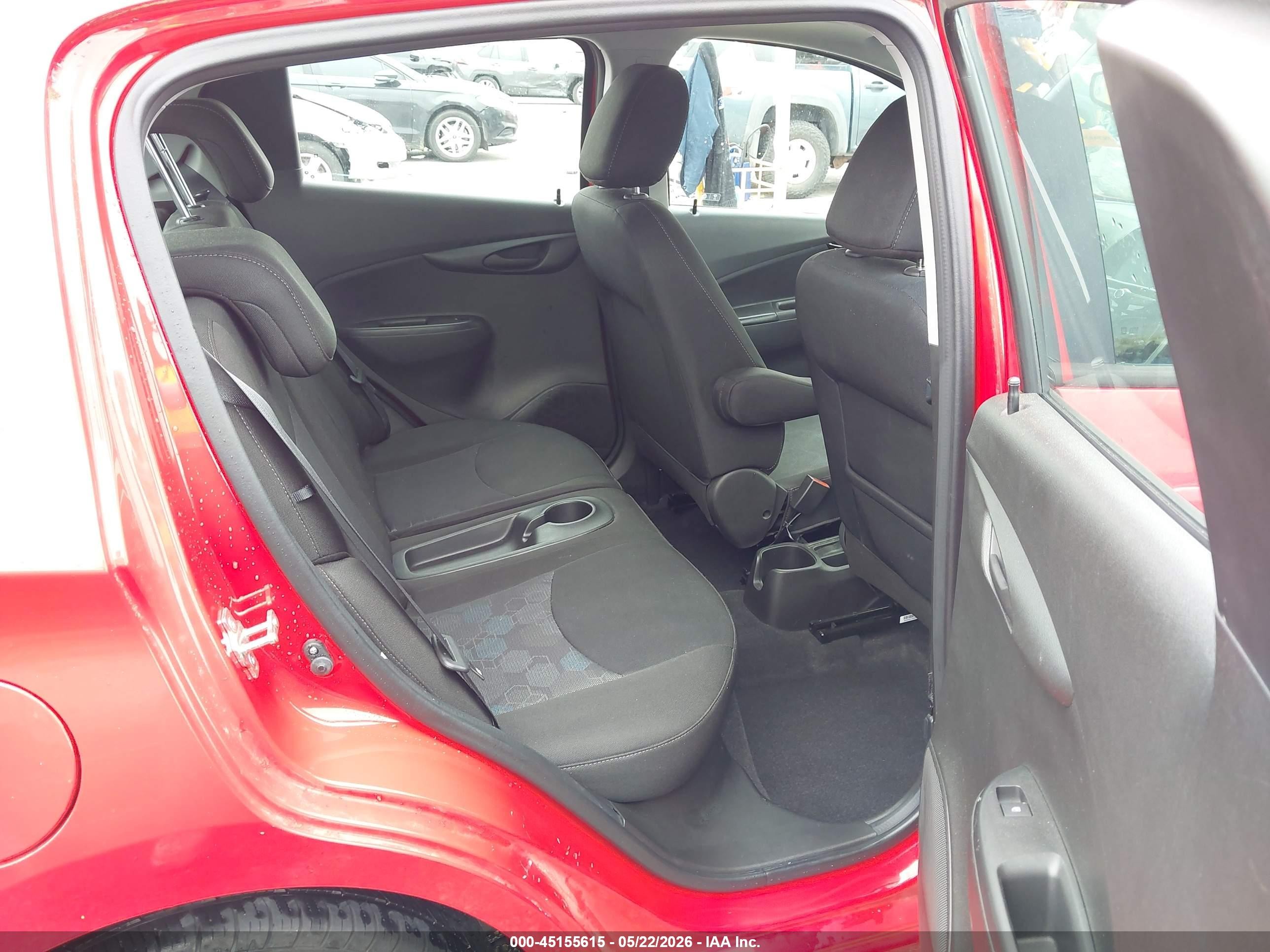 2017 Chevrolet Spark 1lt Cvt Red vin: KL8CD6SA1HC753050