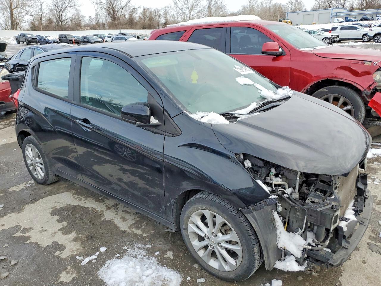2021 Chevrolet Spark 1lt Black vin: KL8CD6SA1MC717286
