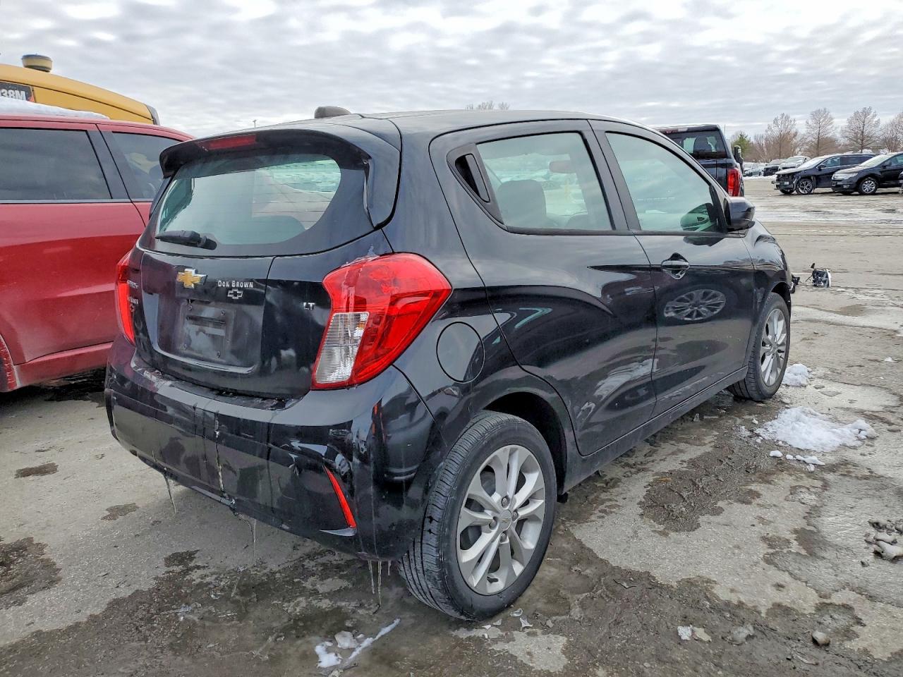 2021 Chevrolet Spark 1lt Black vin: KL8CD6SA1MC717286