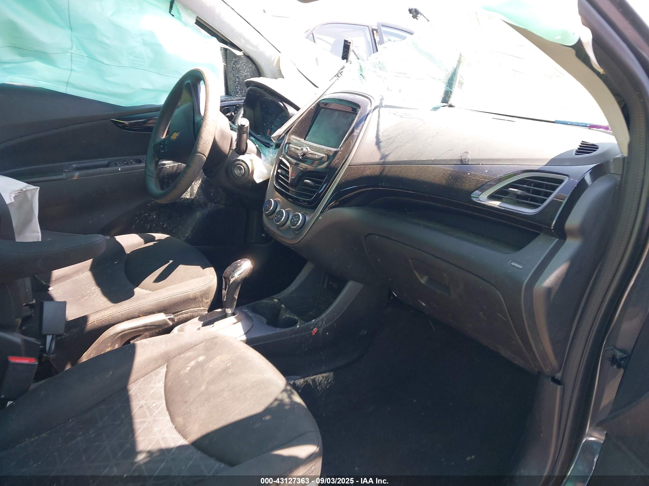 2021 Chevrolet Spark Fwd 1lt Automatic Gray vin: KL8CD6SA1MC744472