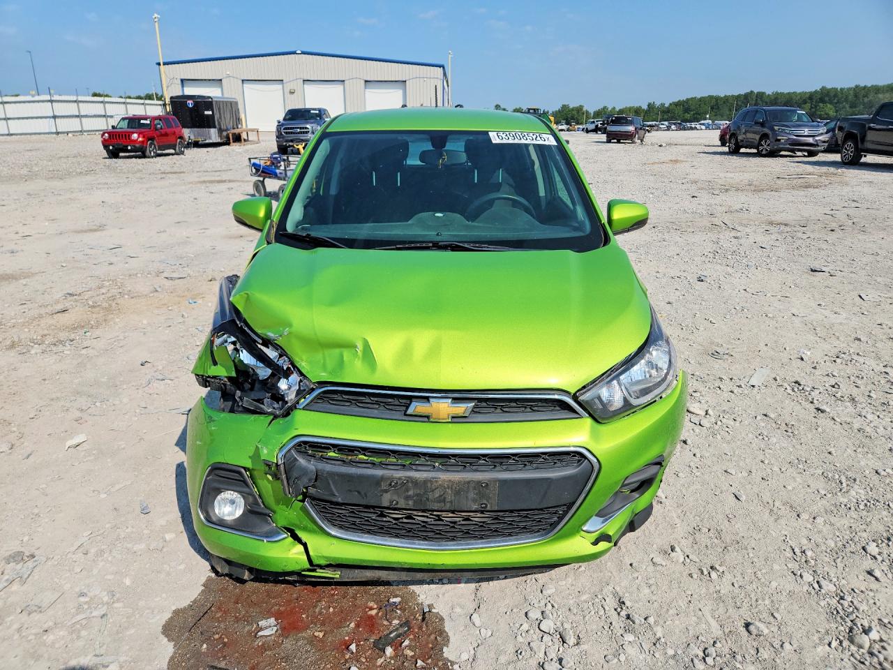 2016 Chevrolet Spark 1lt Green vin: KL8CD6SA3GC580047