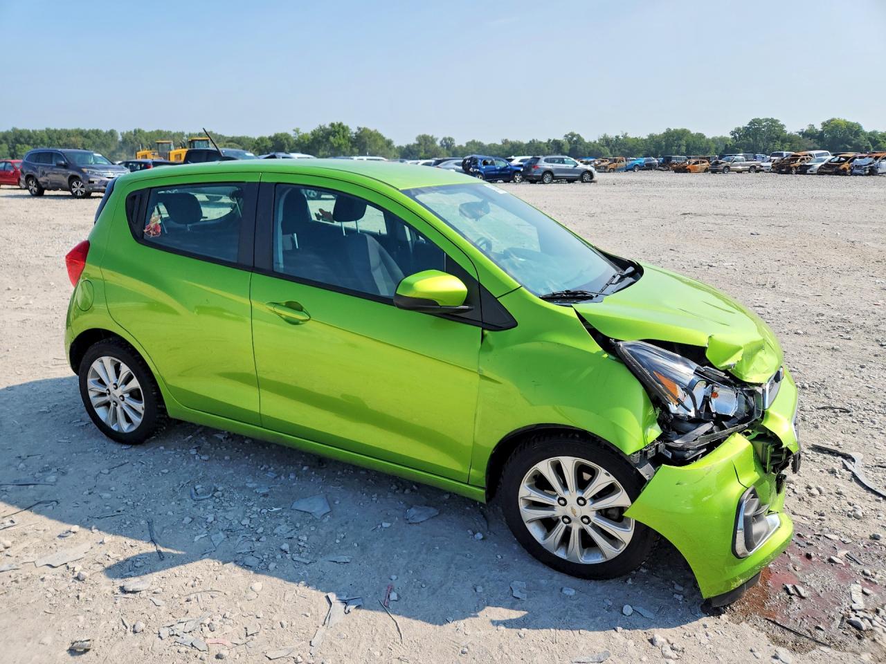 2016 Chevrolet Spark 1lt Green vin: KL8CD6SA3GC580047