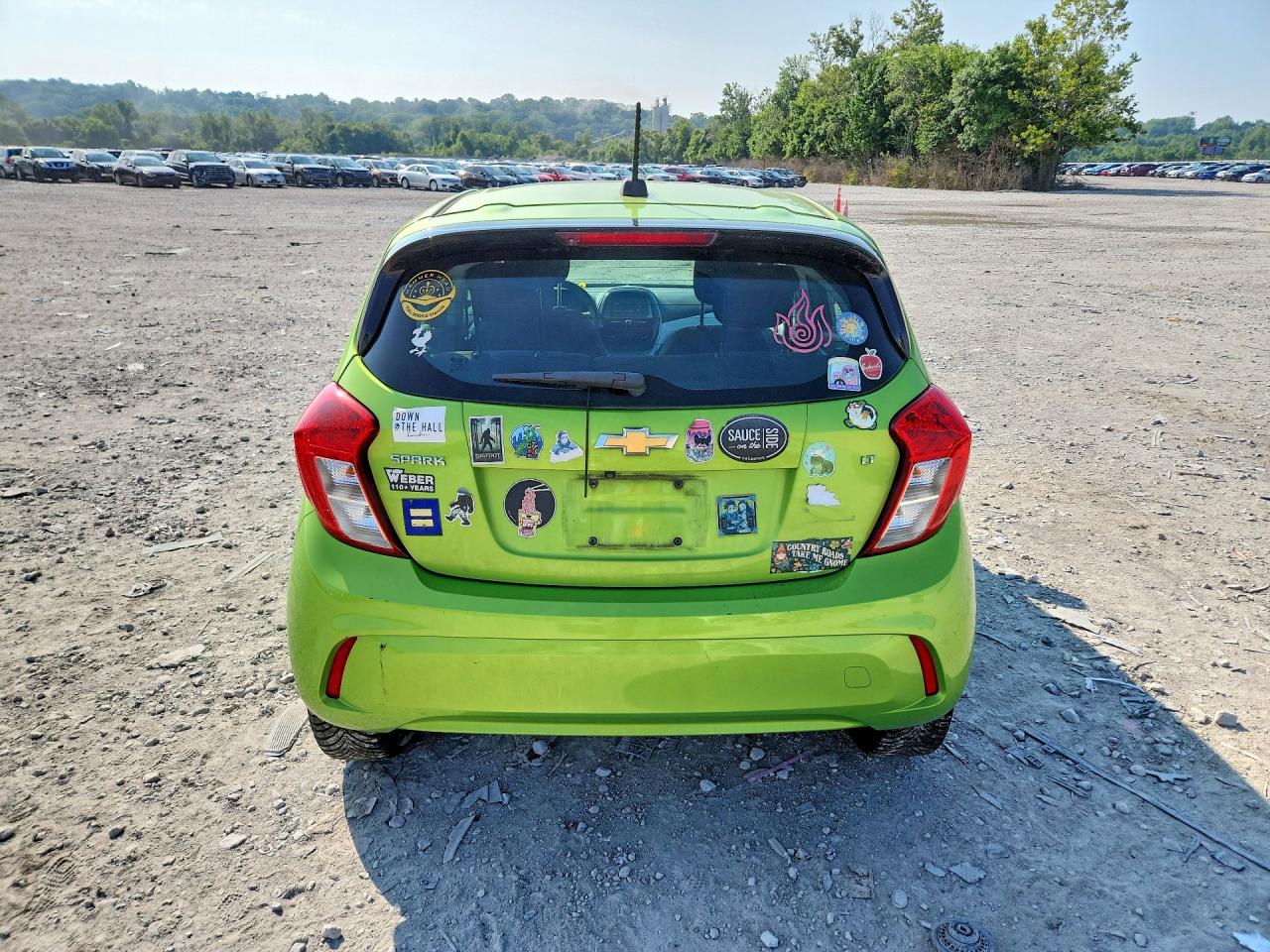 2016 Chevrolet Spark 1lt Green vin: KL8CD6SA3GC580047