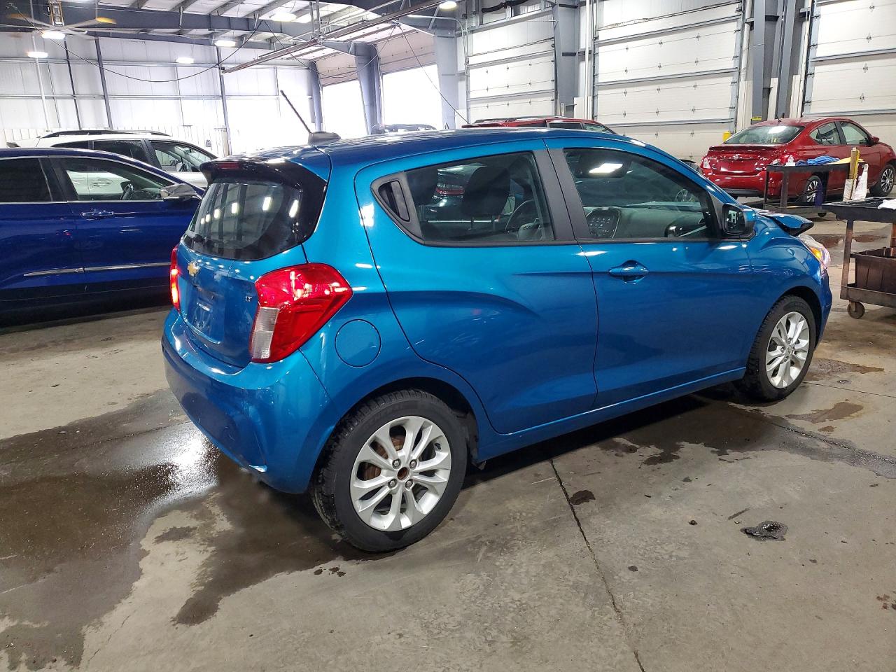 2020 Chevrolet Spark 1lt Blue vin: KL8CD6SA3LC449971