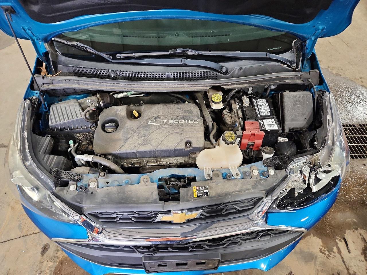 2020 Chevrolet Spark 1lt Blue vin: KL8CD6SA3LC449971