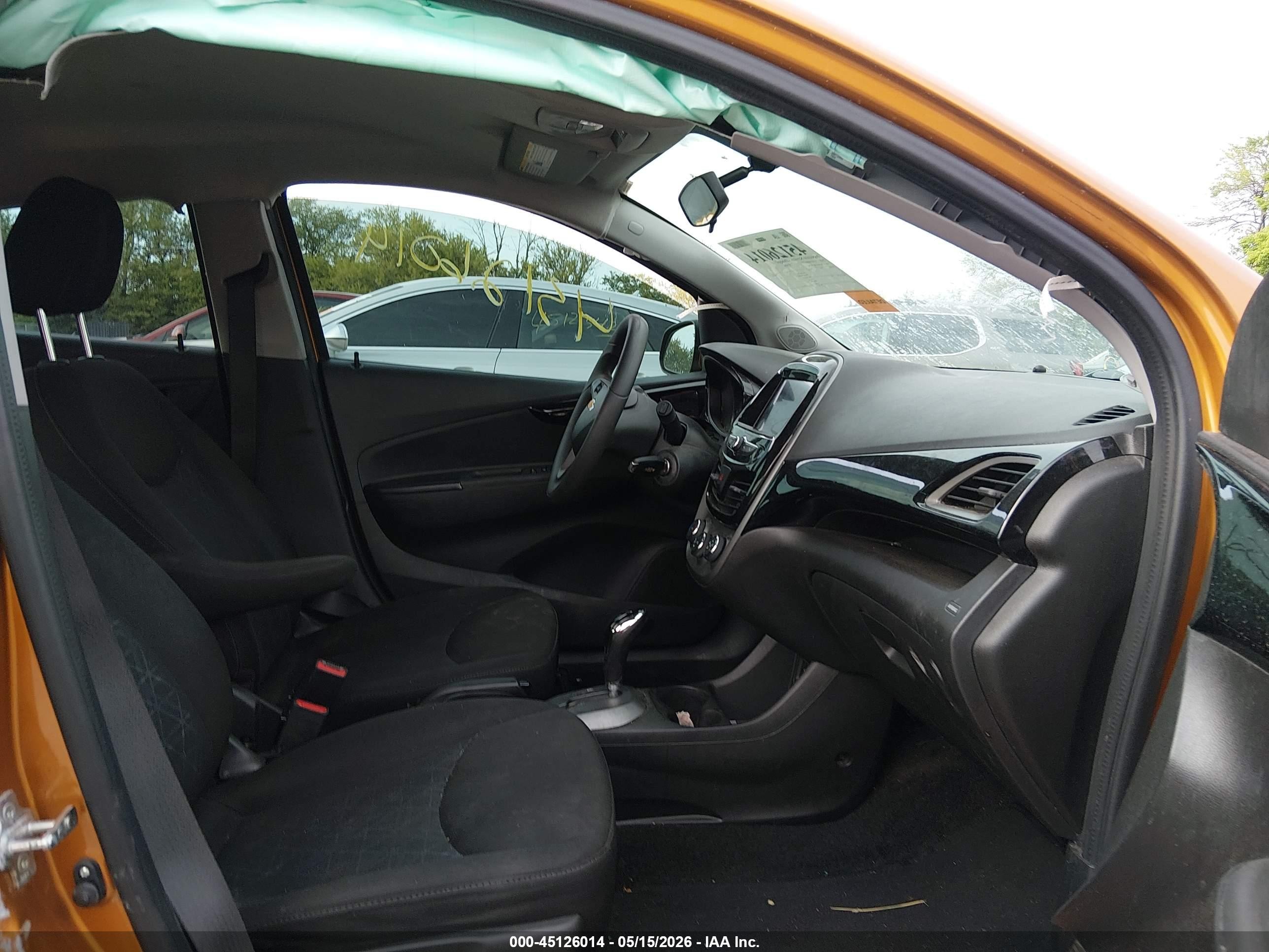 2019 Chevrolet Spark 1lt Cvt Orange vin: KL8CD6SA4KC791508