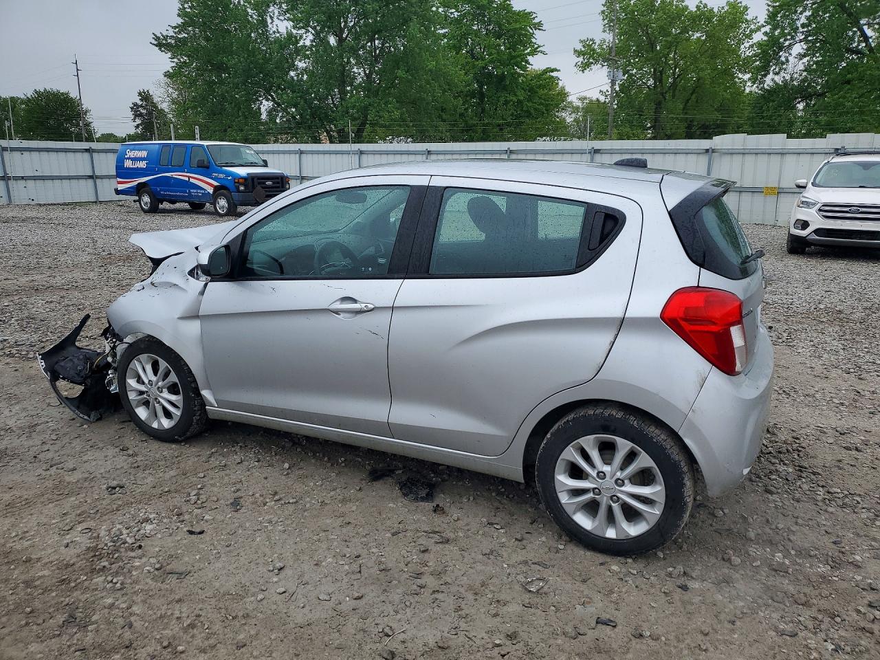 2020 Chevrolet Spark 1lt Серебряный vin: KL8CD6SA4LC448473