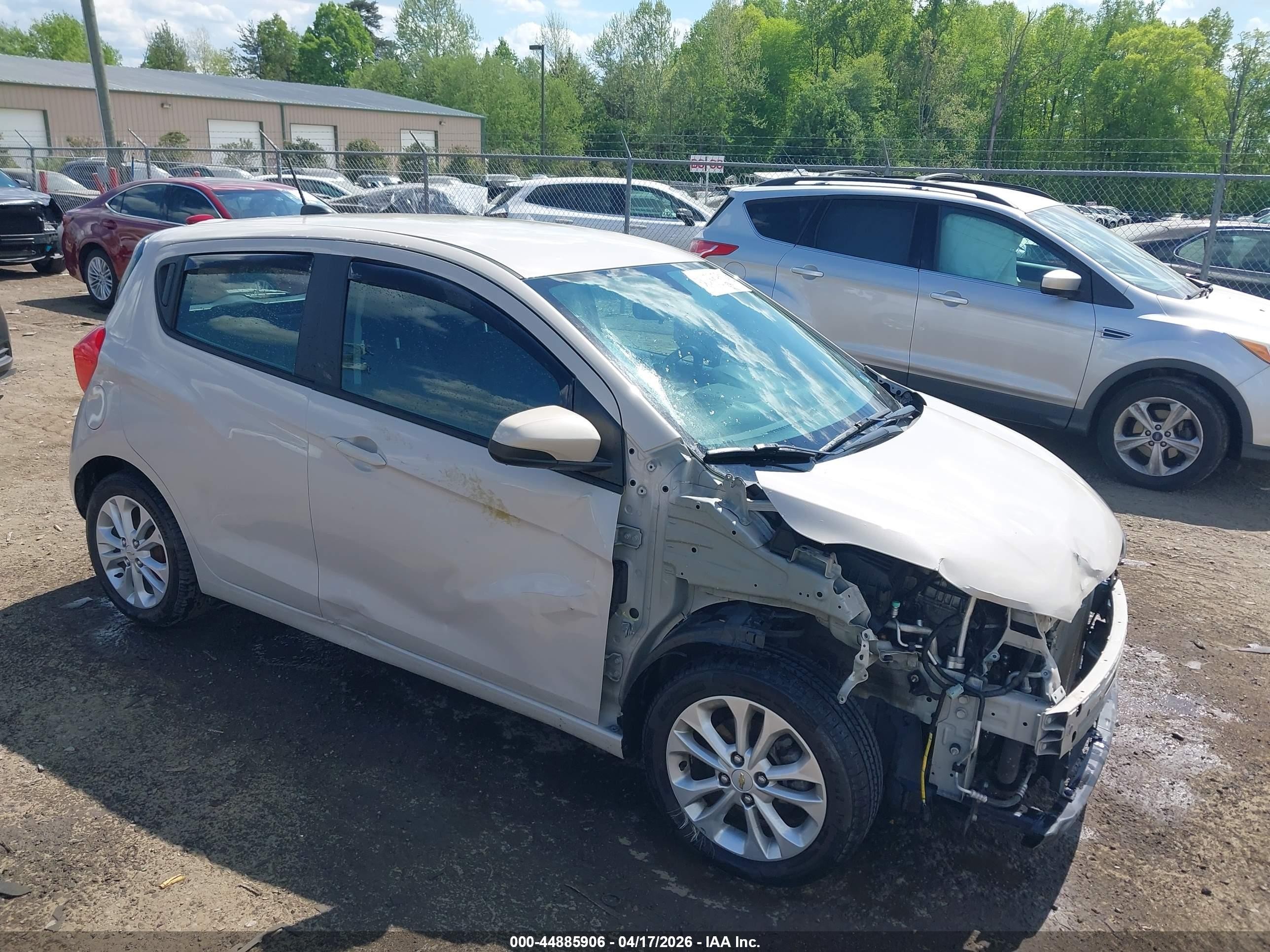 2021 Chevrolet Spark Fwd 1lt Automatic Белый vin: KL8CD6SA5MC730221