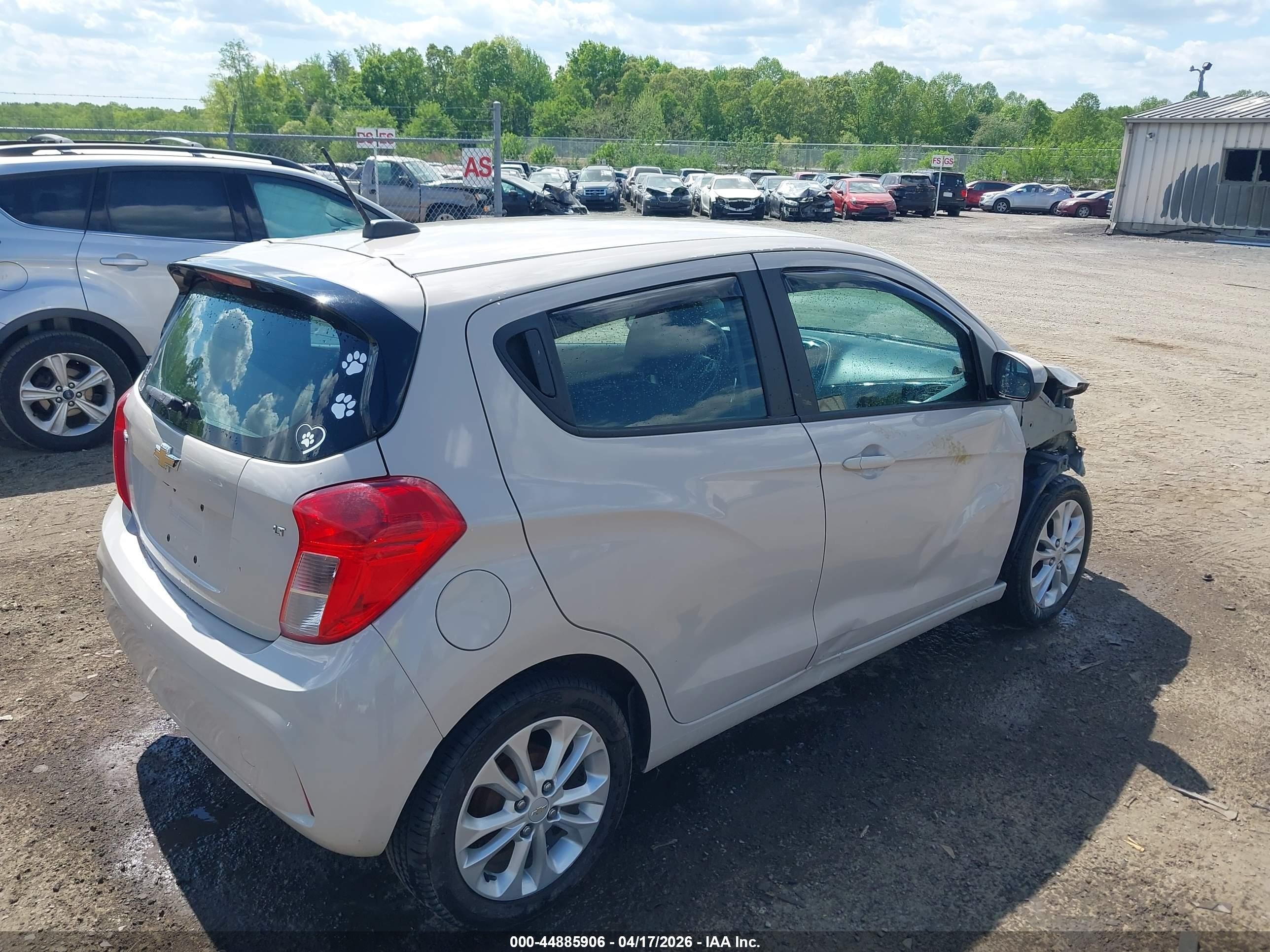 2021 Chevrolet Spark Fwd 1lt Automatic White vin: KL8CD6SA5MC730221
