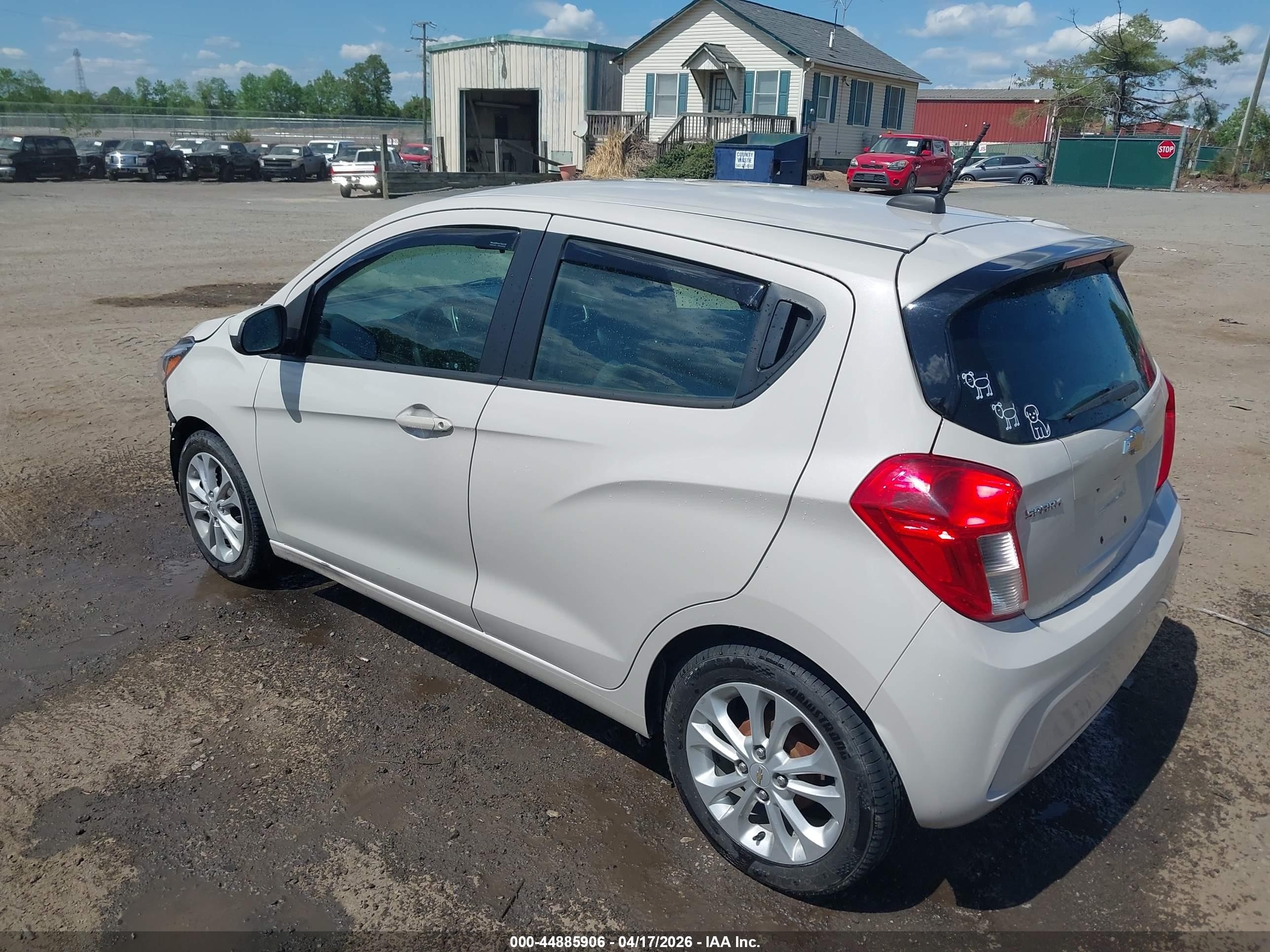 2021 Chevrolet Spark Fwd 1lt Automatic White vin: KL8CD6SA5MC730221