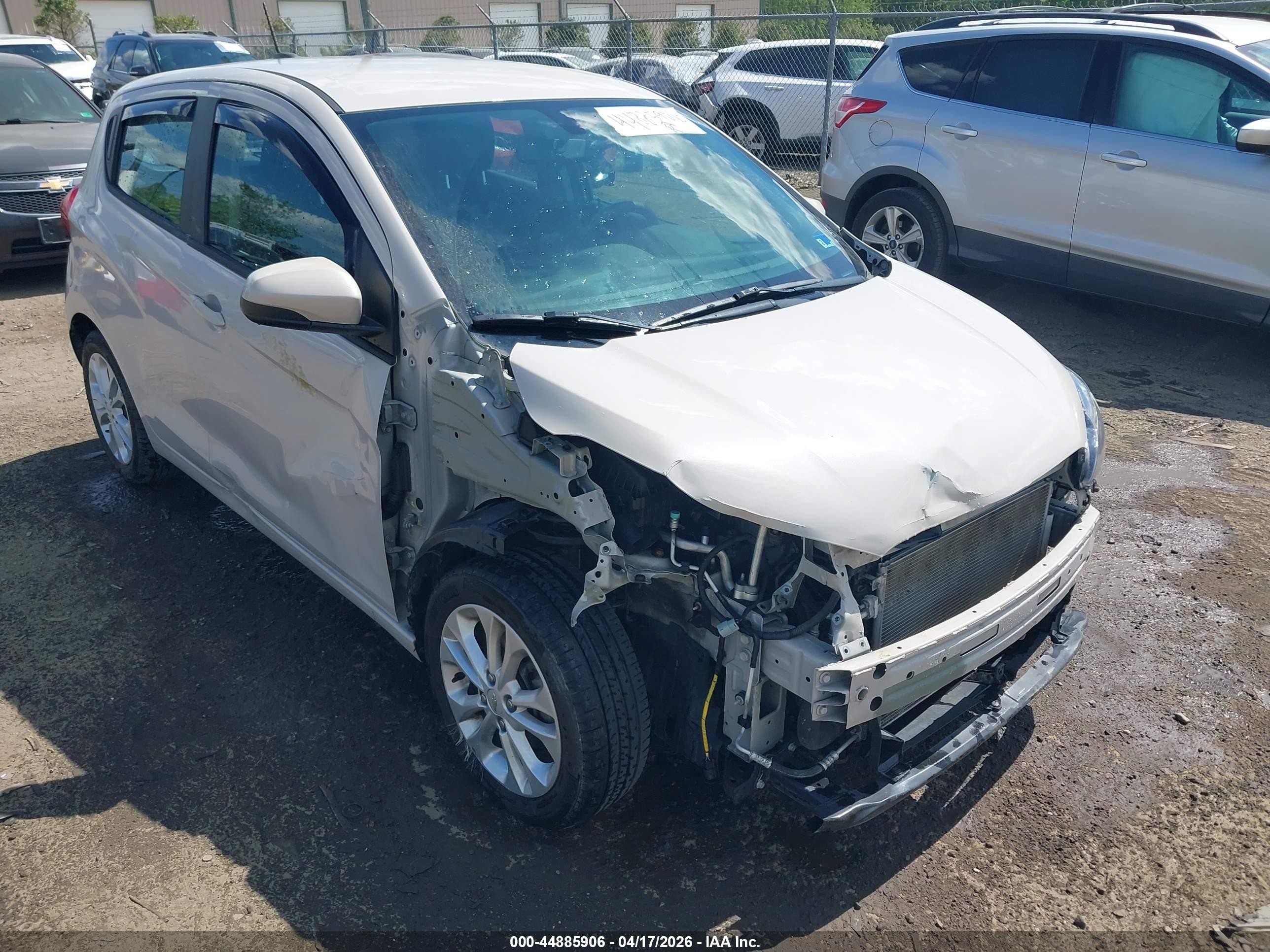 2021 Chevrolet Spark Fwd 1lt Automatic White vin: KL8CD6SA5MC730221