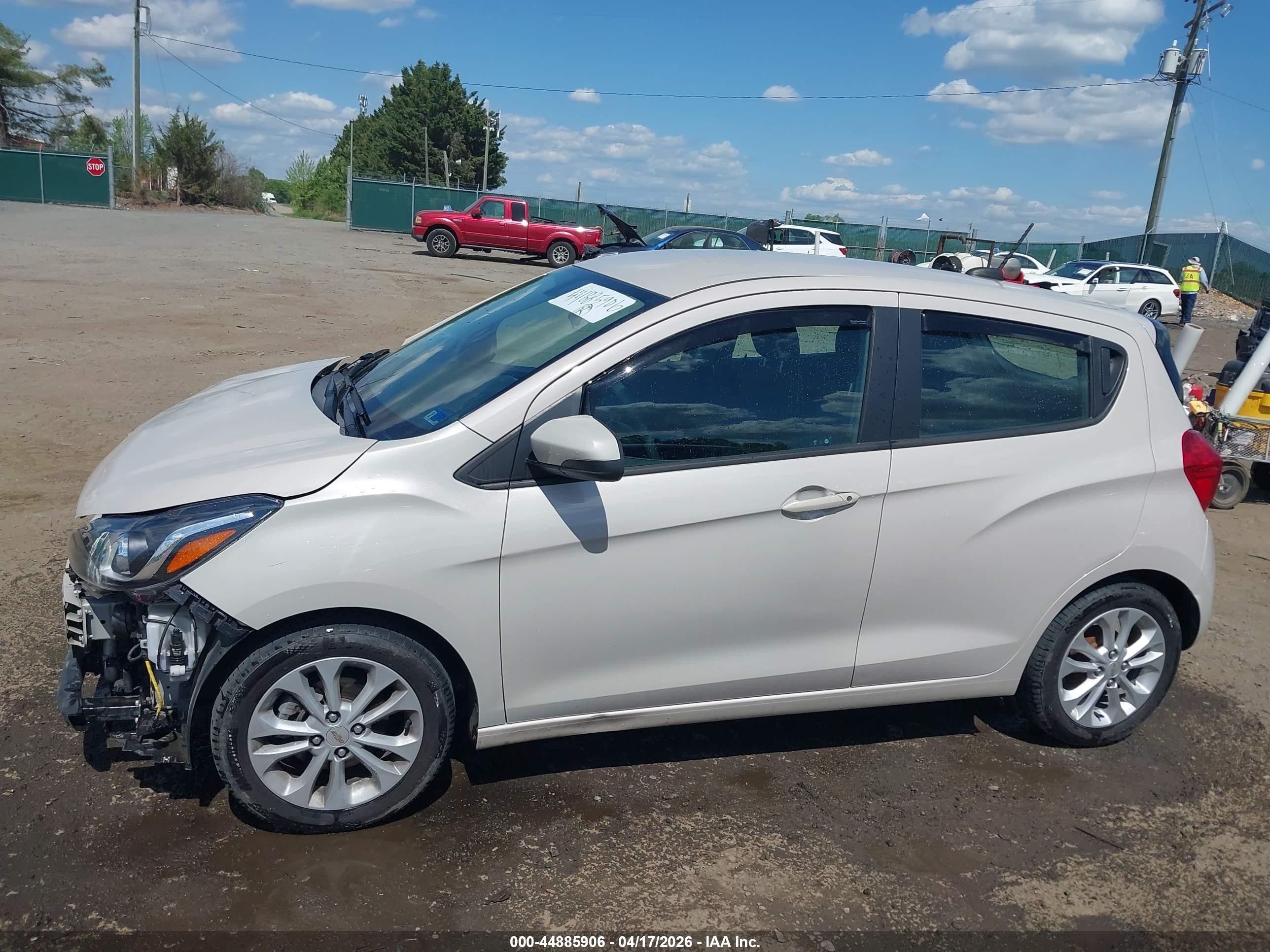 2021 Chevrolet Spark Fwd 1lt Automatic White vin: KL8CD6SA5MC730221