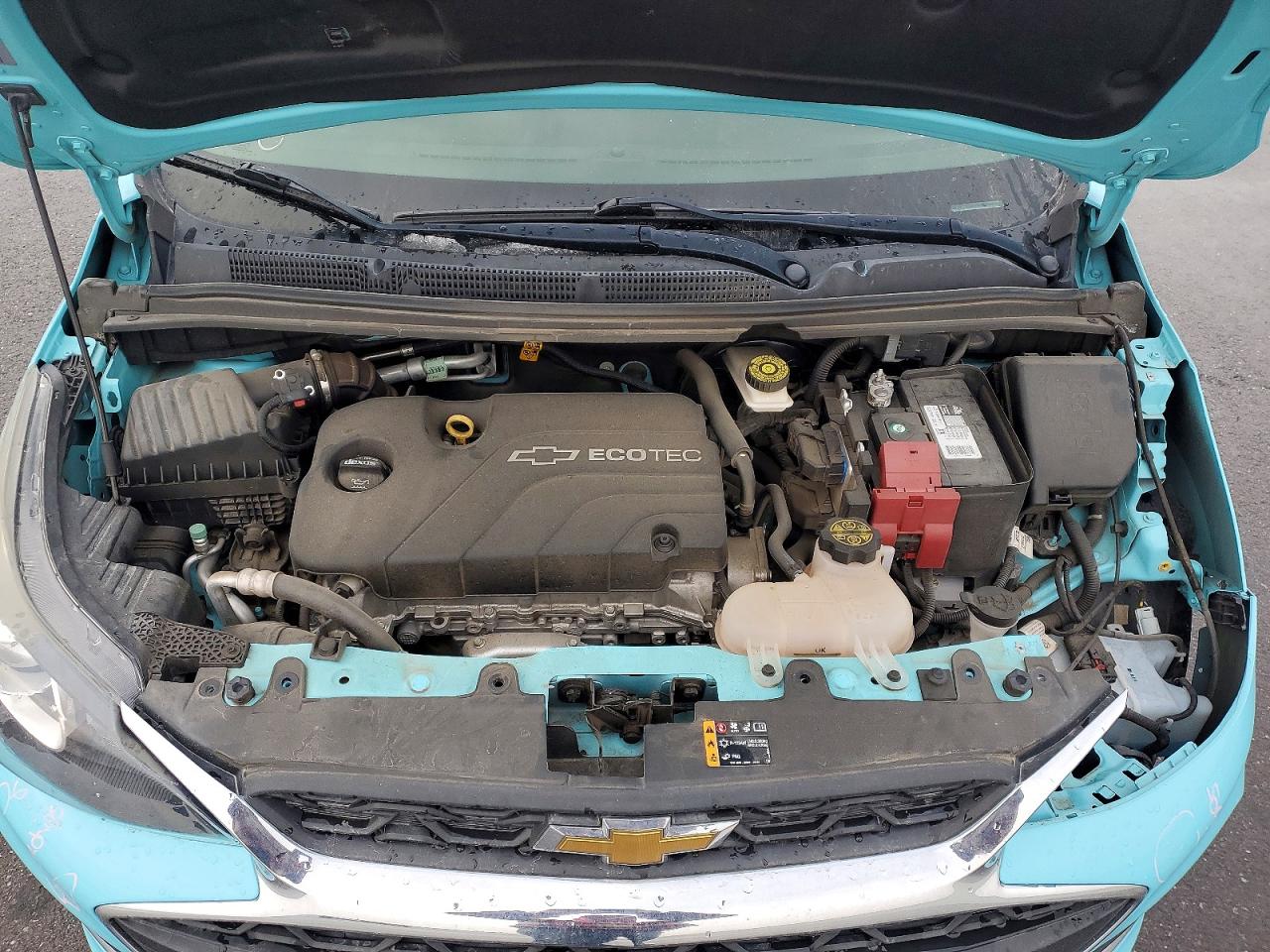 2021 Chevrolet Spark 1lt Blue vin: KL8CD6SA6MC703559