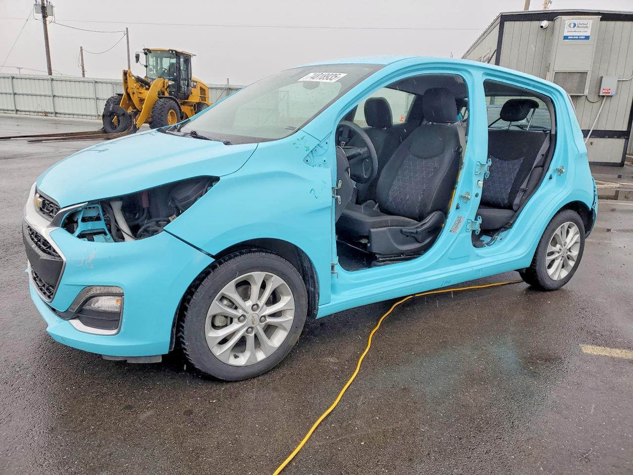 2021 Chevrolet Spark 1lt Blue vin: KL8CD6SA6MC703559
