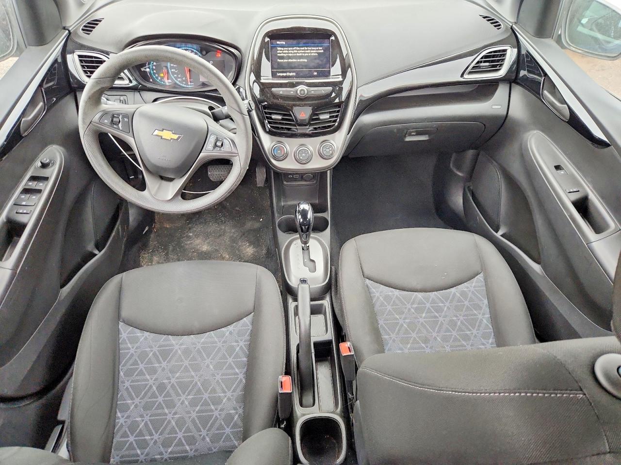 2021 Chevrolet Spark 1lt White vin: KL8CD6SA7MC739034