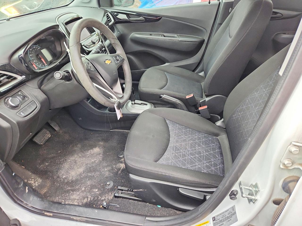 2021 Chevrolet Spark 1lt White vin: KL8CD6SA7MC739034