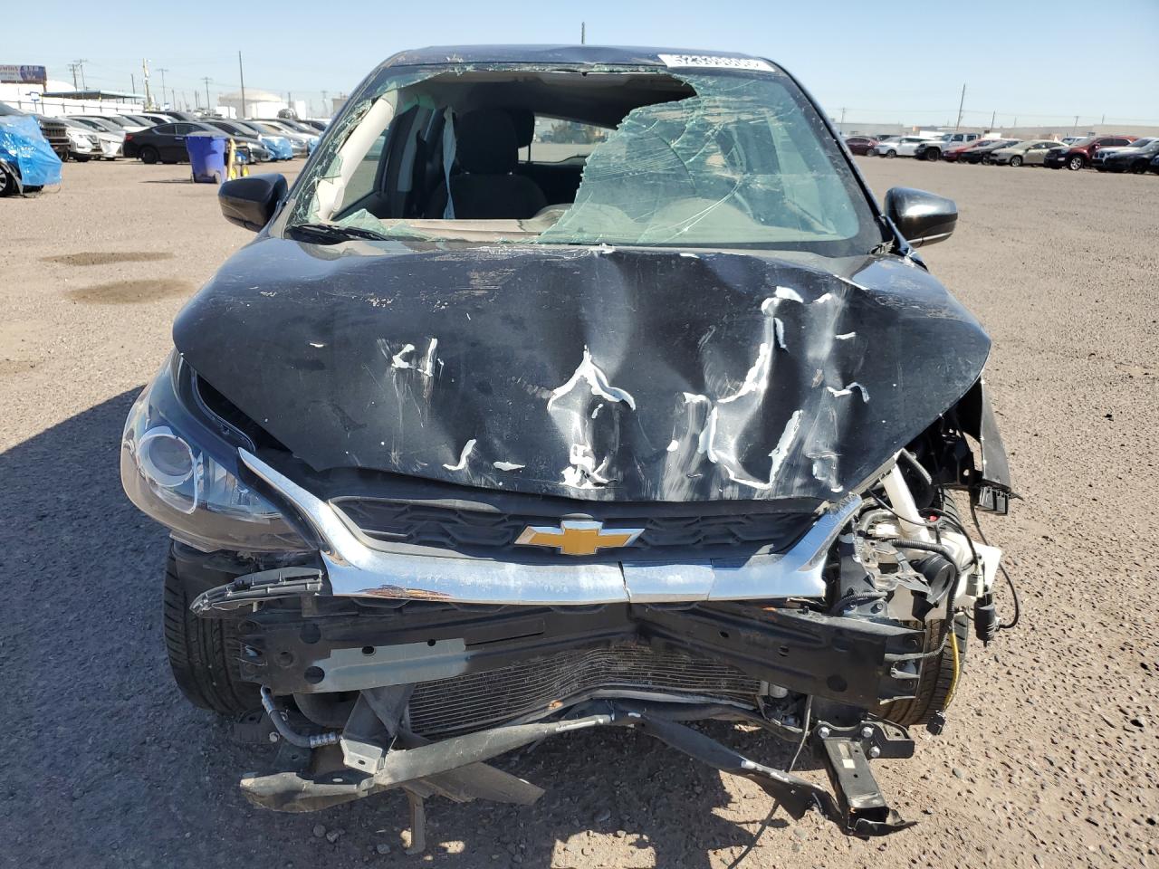 2021 Chevrolet Spark 1lt Black vin: KL8CD6SA7MC750728 Damage: Windshield, Broken, Replacement Required