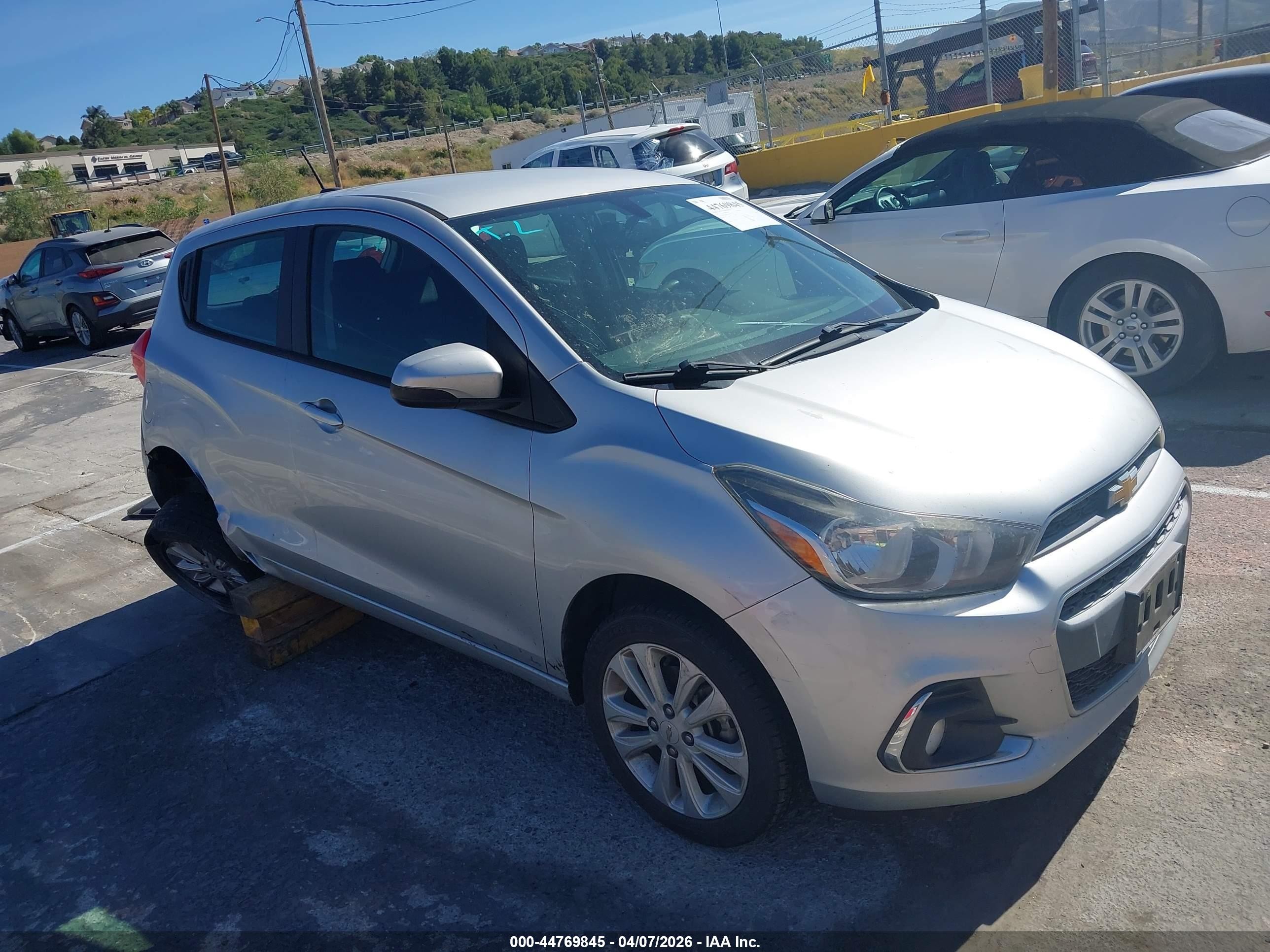 2017 Chevrolet Spark 1lt Cvt Серый vin: KL8CD6SA8HC740571