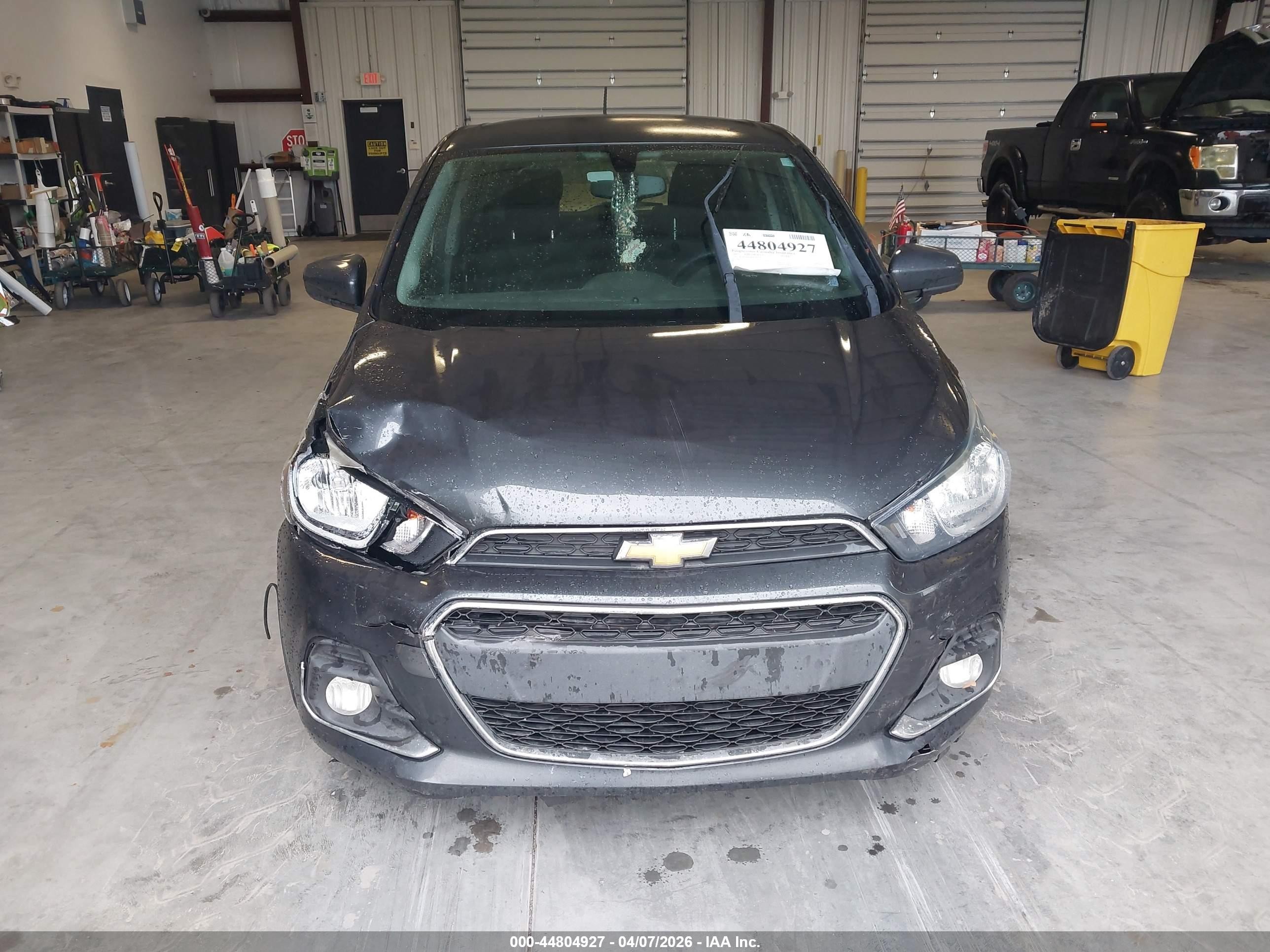 2017 Chevrolet Spark 1lt Cvt Gray vin: KL8CD6SA8HC839245