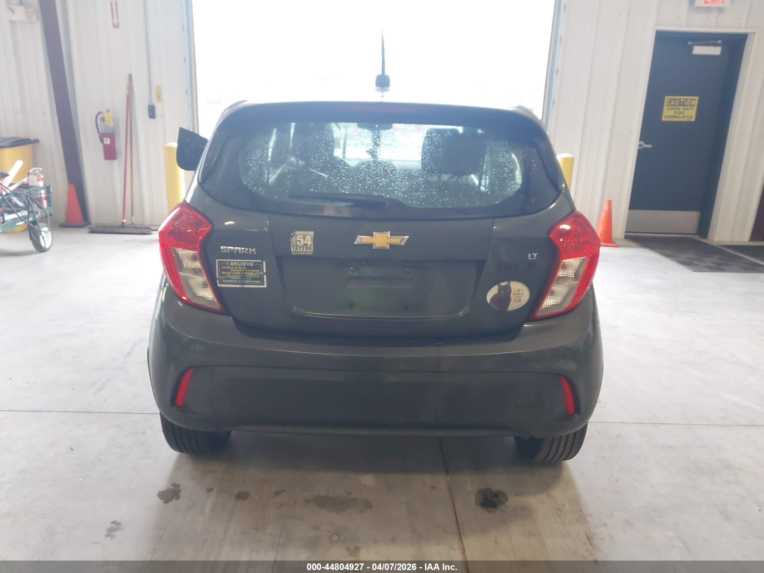 2017 Chevrolet Spark 1lt Cvt Gray vin: KL8CD6SA8HC839245