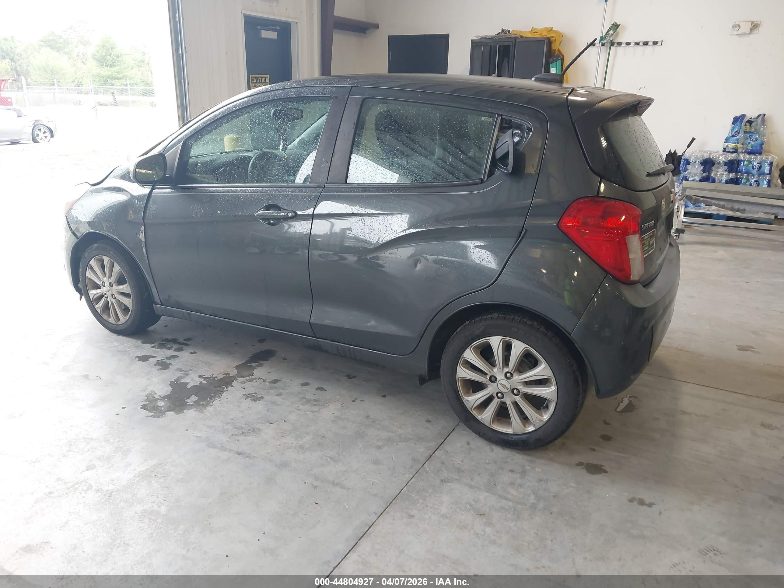 2017 Chevrolet Spark 1lt Cvt Gray vin: KL8CD6SA8HC839245