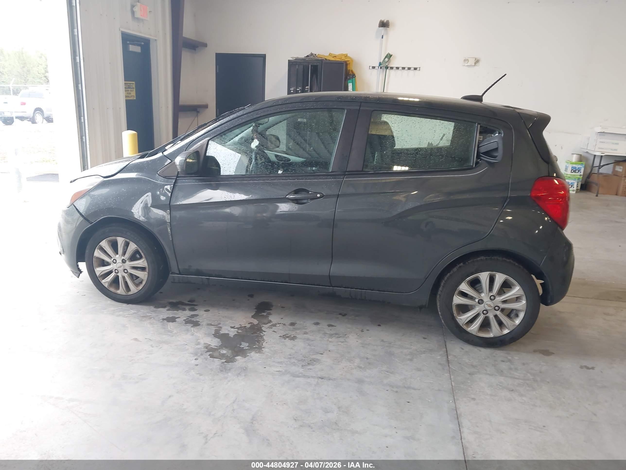 2017 Chevrolet Spark 1lt Cvt Gray vin: KL8CD6SA8HC839245