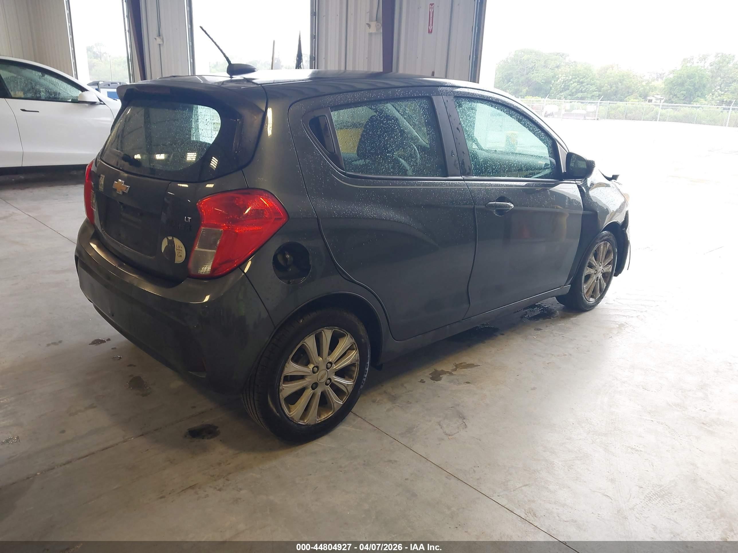 2017 Chevrolet Spark 1lt Cvt Gray vin: KL8CD6SA8HC839245