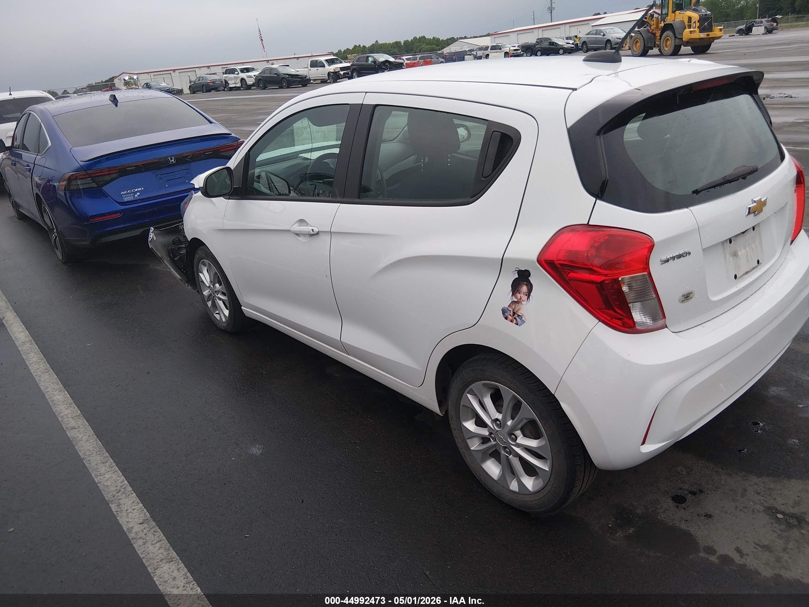 2021 Chevrolet Spark Fwd 1lt Automatic White vin: KL8CD6SA8MC220493