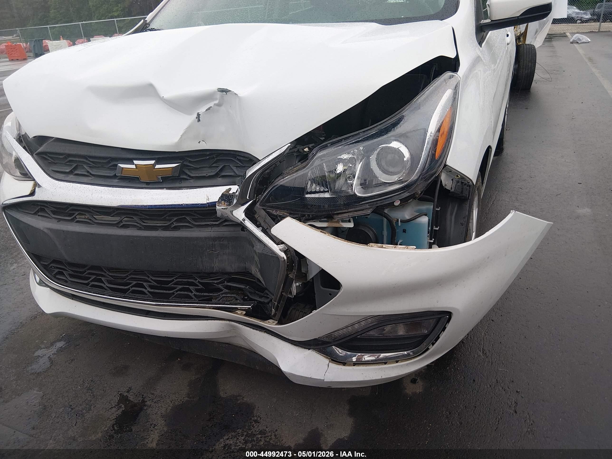 2021 Chevrolet Spark Fwd 1lt Automatic White vin: KL8CD6SA8MC220493