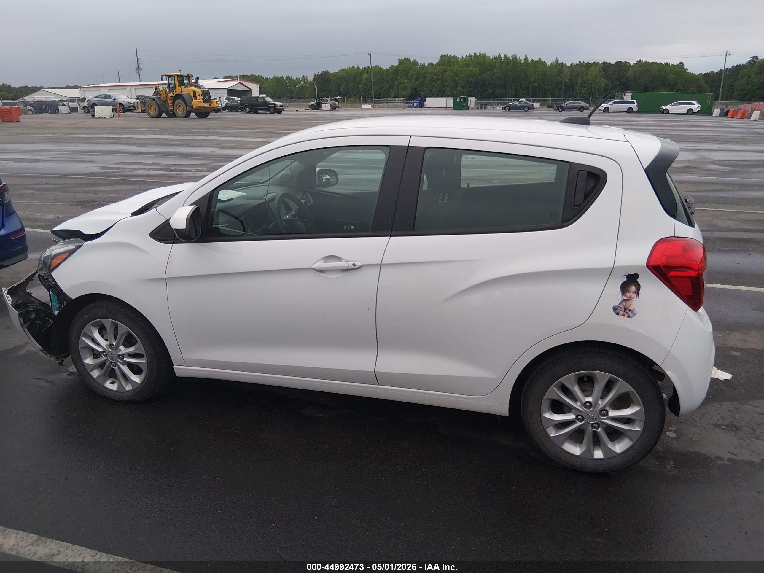 2021 Chevrolet Spark Fwd 1lt Automatic White vin: KL8CD6SA8MC220493