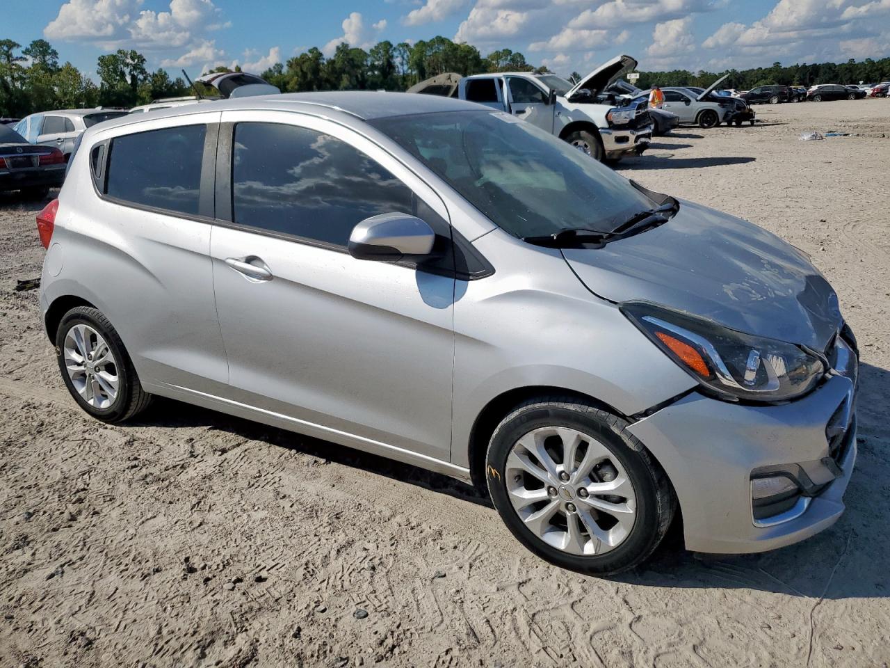 2021 Chevrolet Spark 1lt Silver vin: KL8CD6SA8MC225483