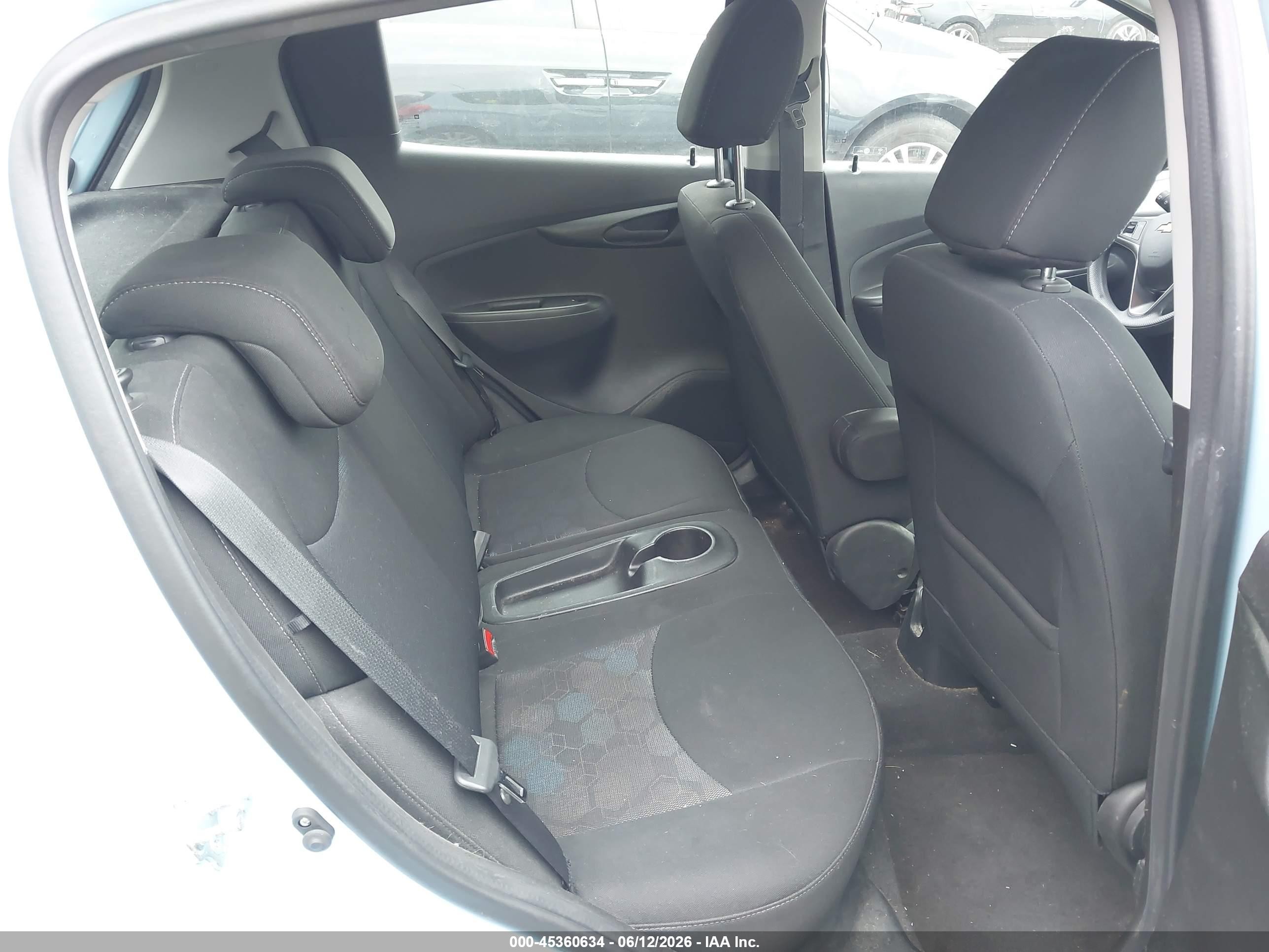 2016 Chevrolet Spark 1lt Cvt Blue vin: KL8CD6SA9GC608143