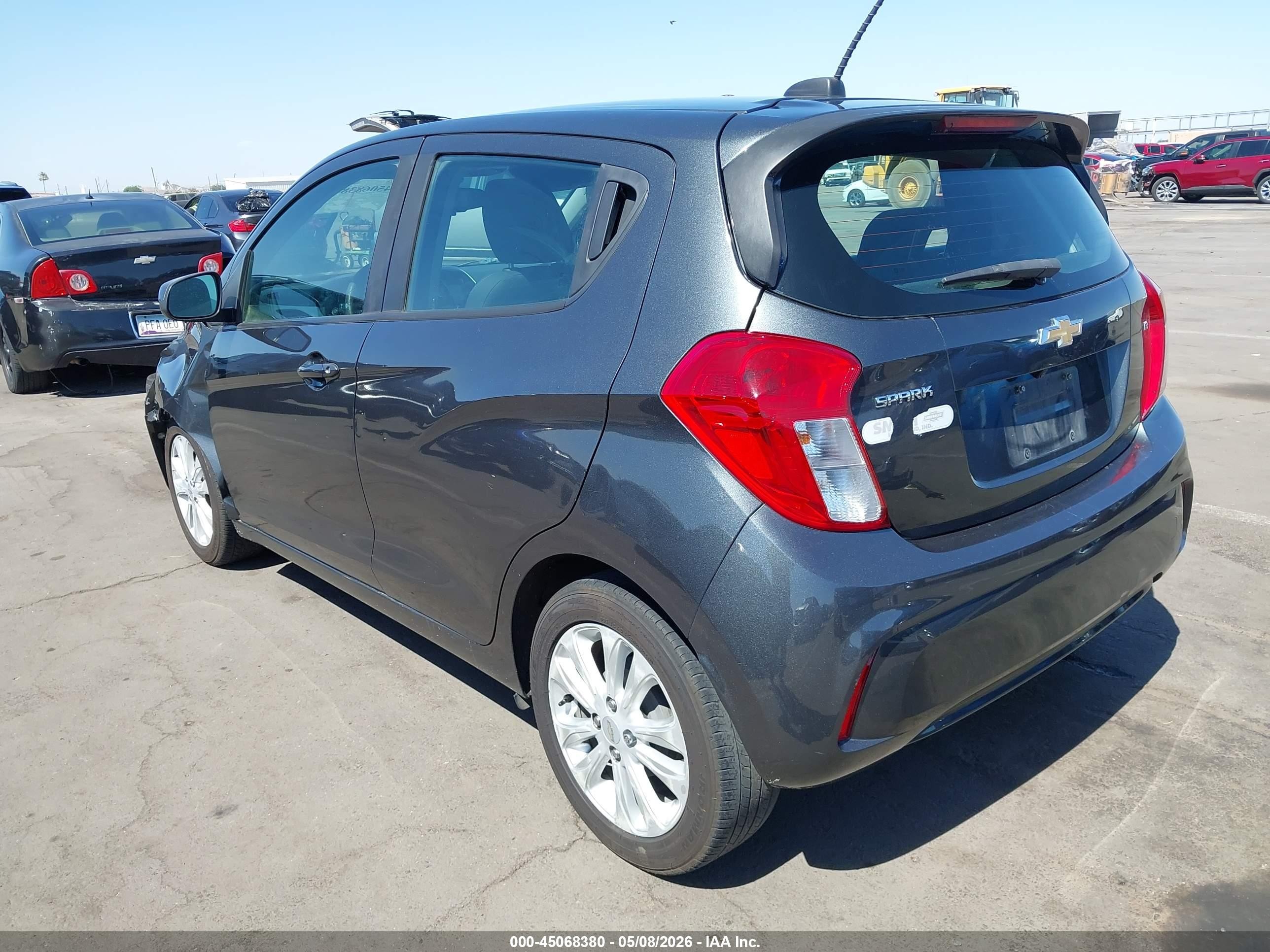 2017 Chevrolet Spark 1lt Cvt Gray vin: KL8CD6SA9HC784322