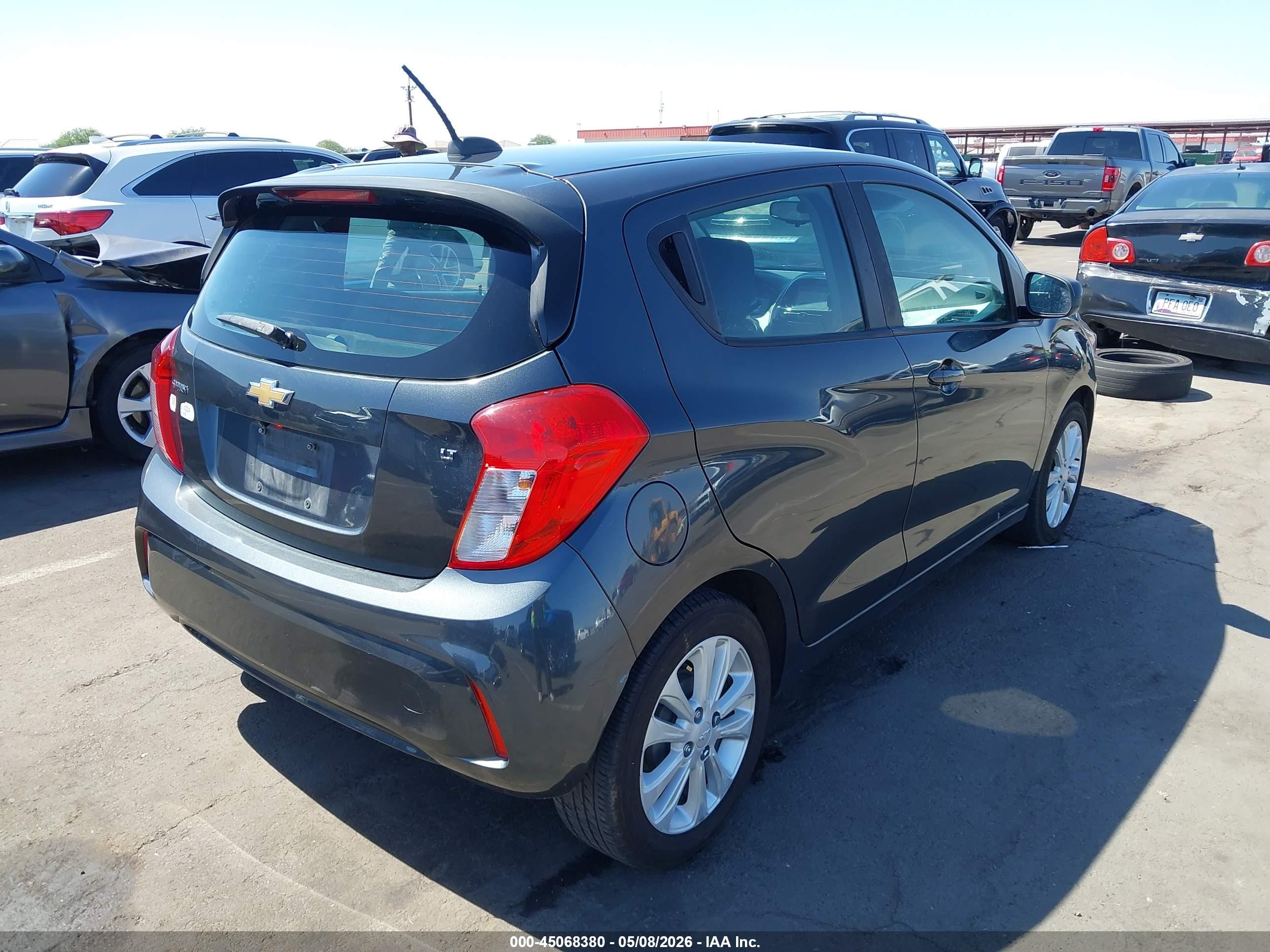 2017 Chevrolet Spark 1lt Cvt Gray vin: KL8CD6SA9HC784322