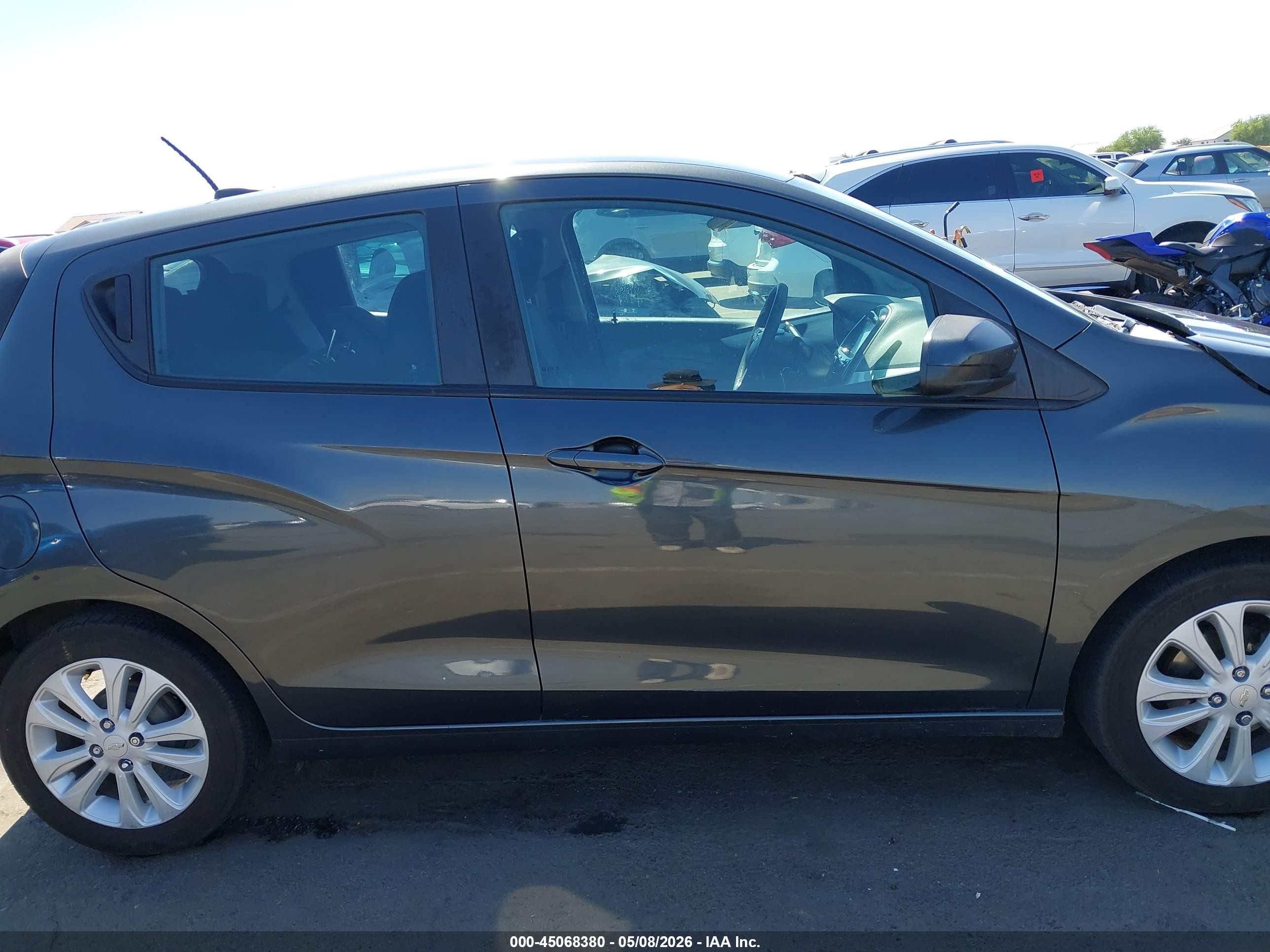 2017 Chevrolet Spark 1lt Cvt Gray vin: KL8CD6SA9HC784322
