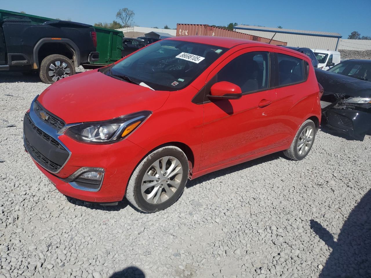 2021 Chevrolet Spark 1lt Red vin: KL8CD6SA9MC716757