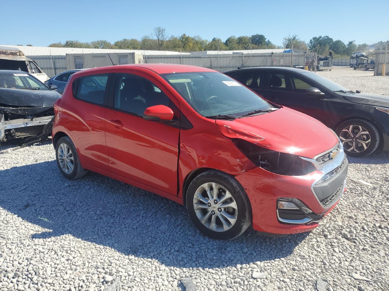 2021 Chevrolet Spark 1lt Red vin: KL8CD6SA9MC716757