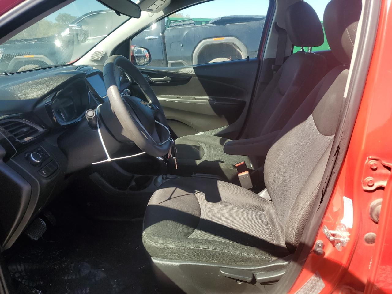 2021 Chevrolet Spark 1lt Red vin: KL8CD6SA9MC716757