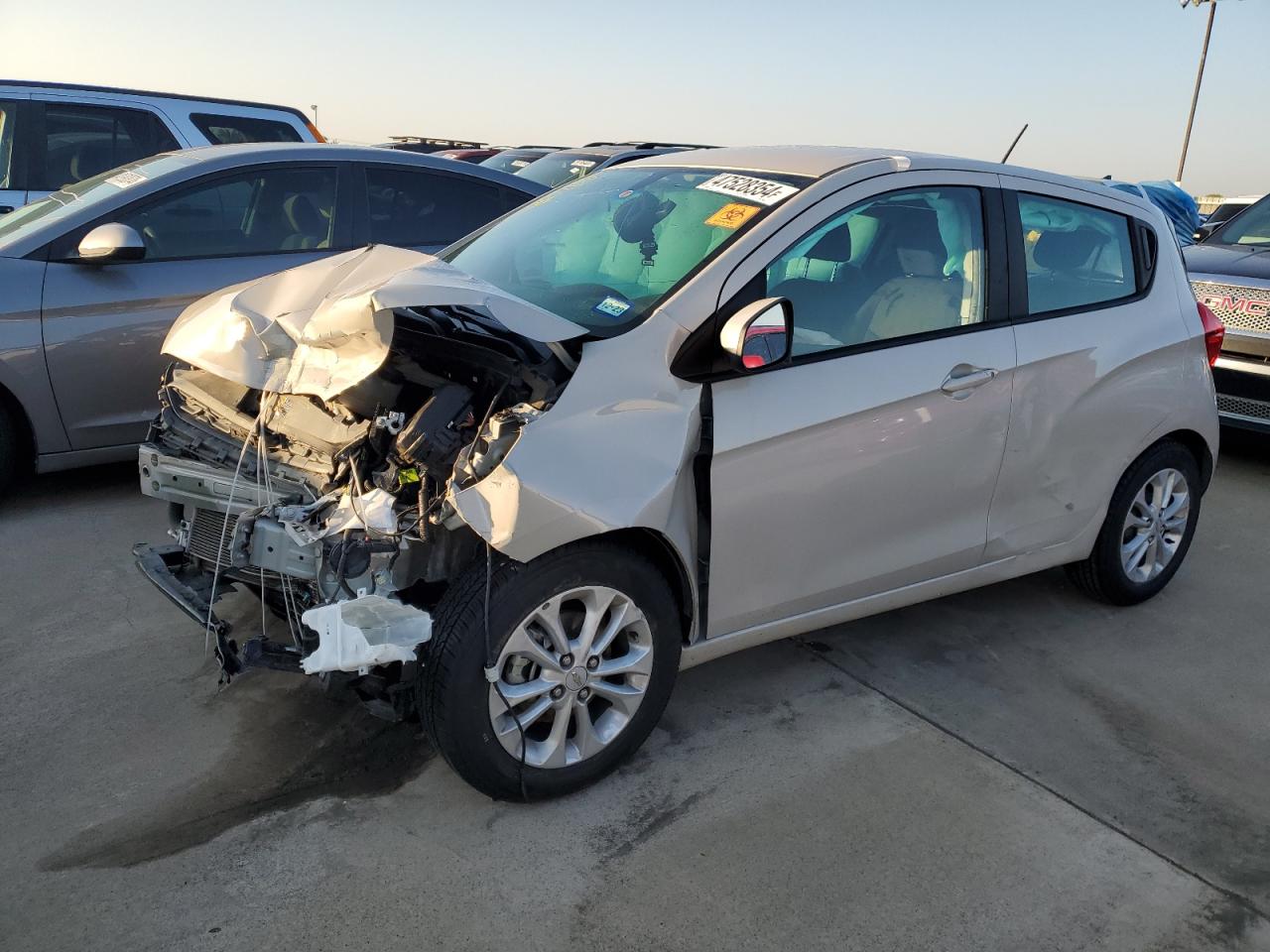 2021 Chevrolet Spark 1lt Cream vin: KL8CD6SA9MC745062