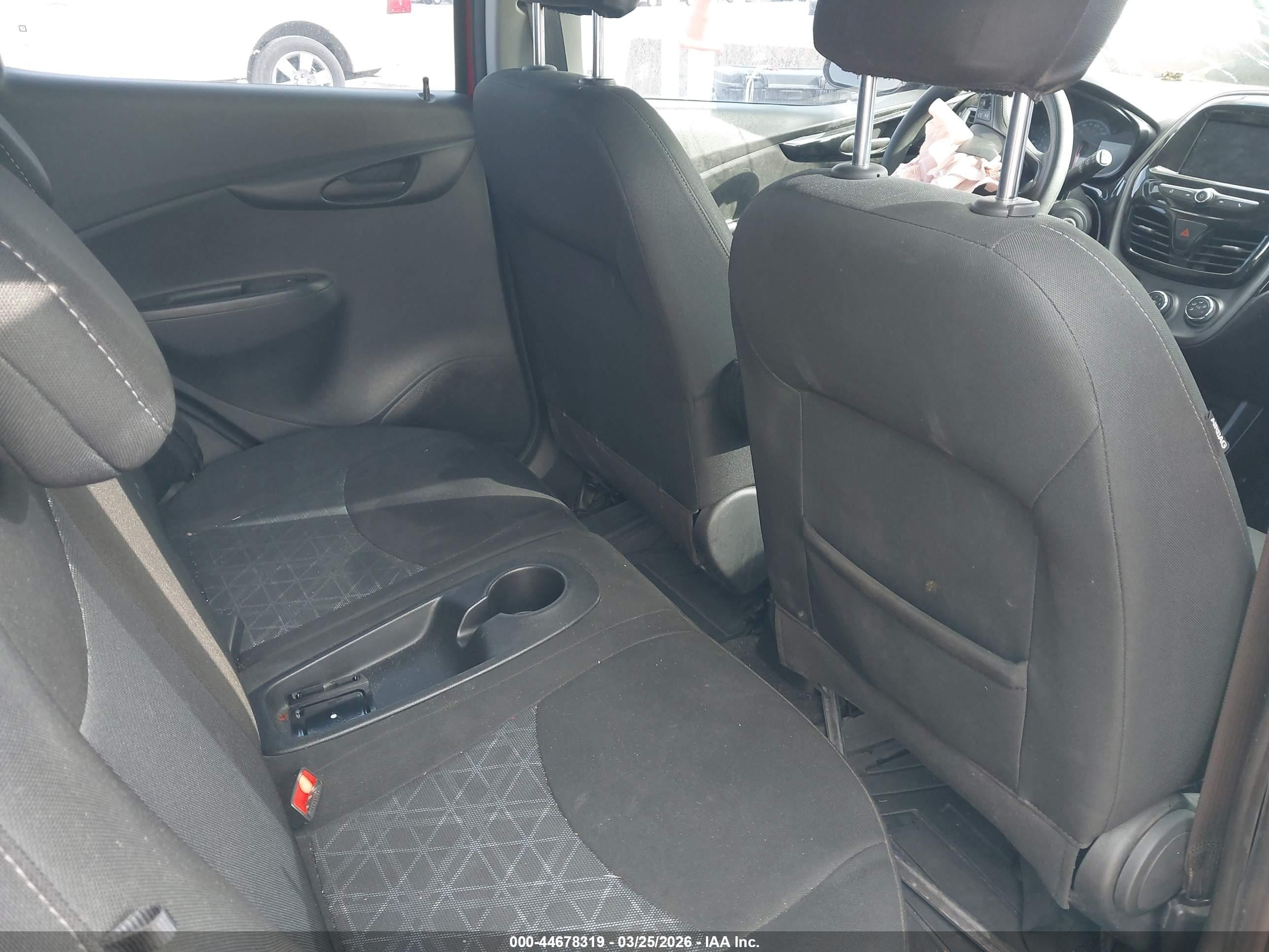 2021 Chevrolet Spark Fwd 1lt Automatic Red vin: KL8CD6SAXMC730876