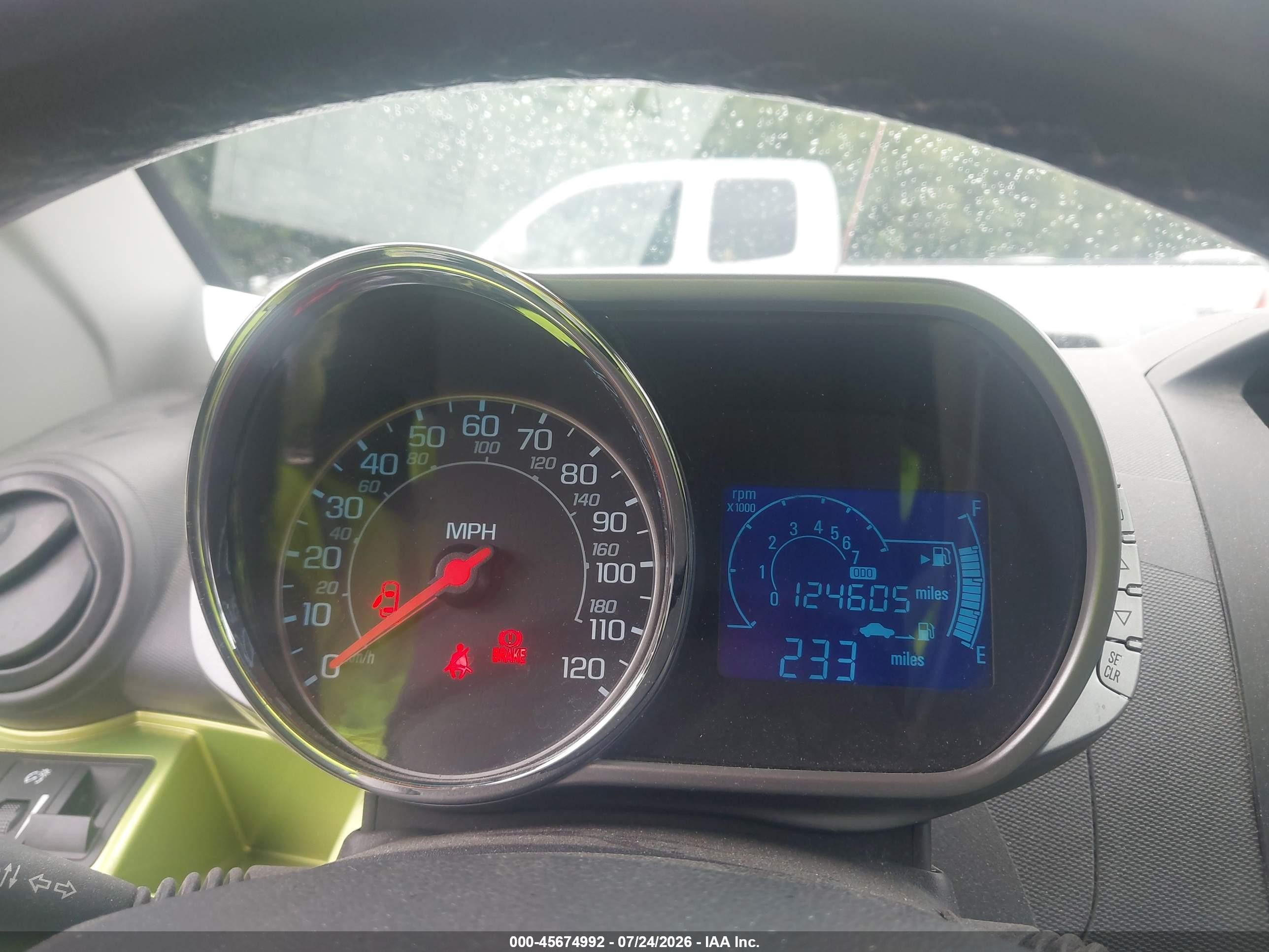 2013 Chevrolet Spark 2lt Manual Green vin: KL8CE6S92DC507587