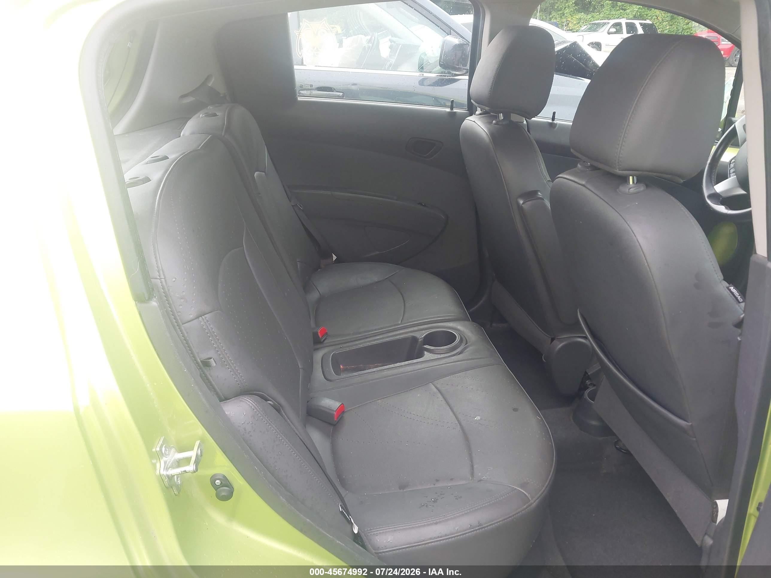 2013 Chevrolet Spark 2lt Manual Green vin: KL8CE6S92DC507587