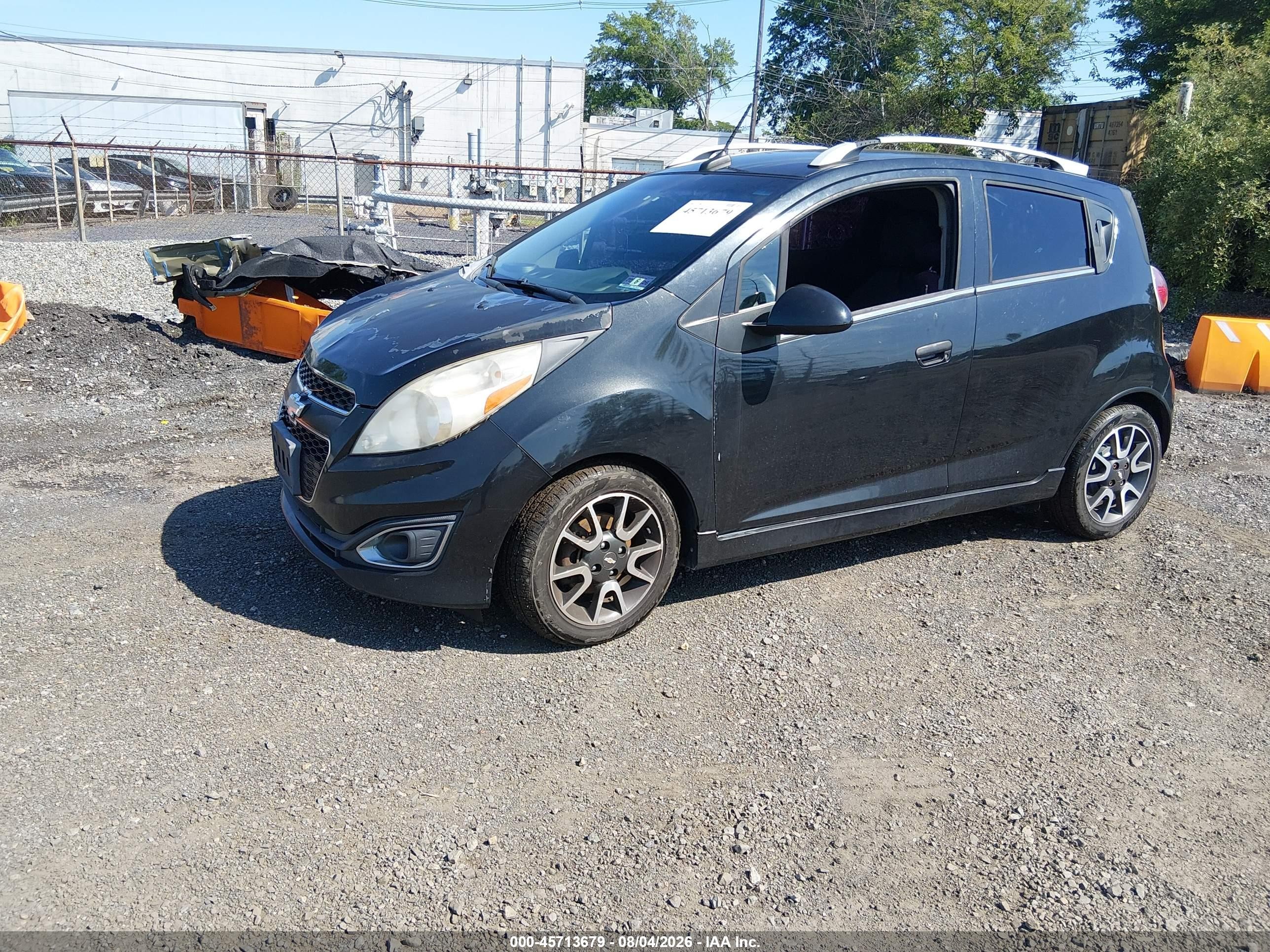2013 Chevrolet Spark 2lt Manual Black vin: KL8CE6S93DC560072
