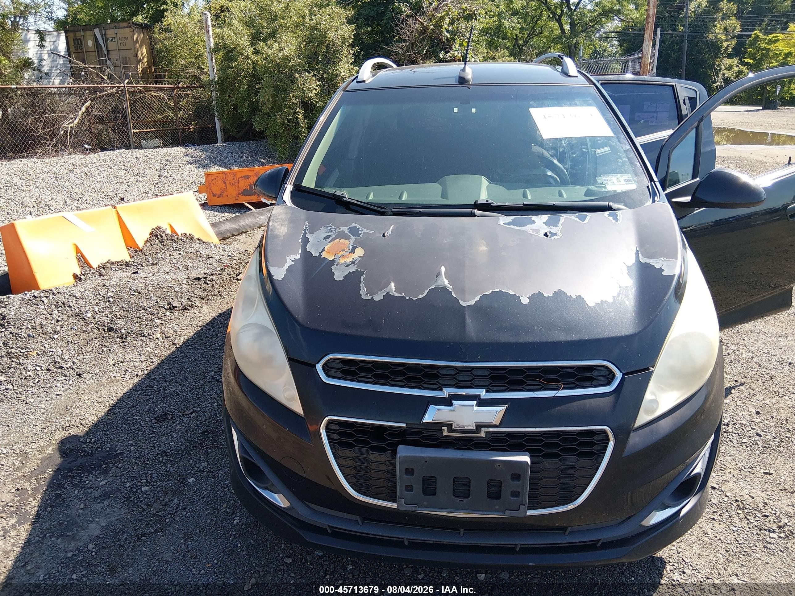 2013 Chevrolet Spark 2lt Manual Black vin: KL8CE6S93DC560072