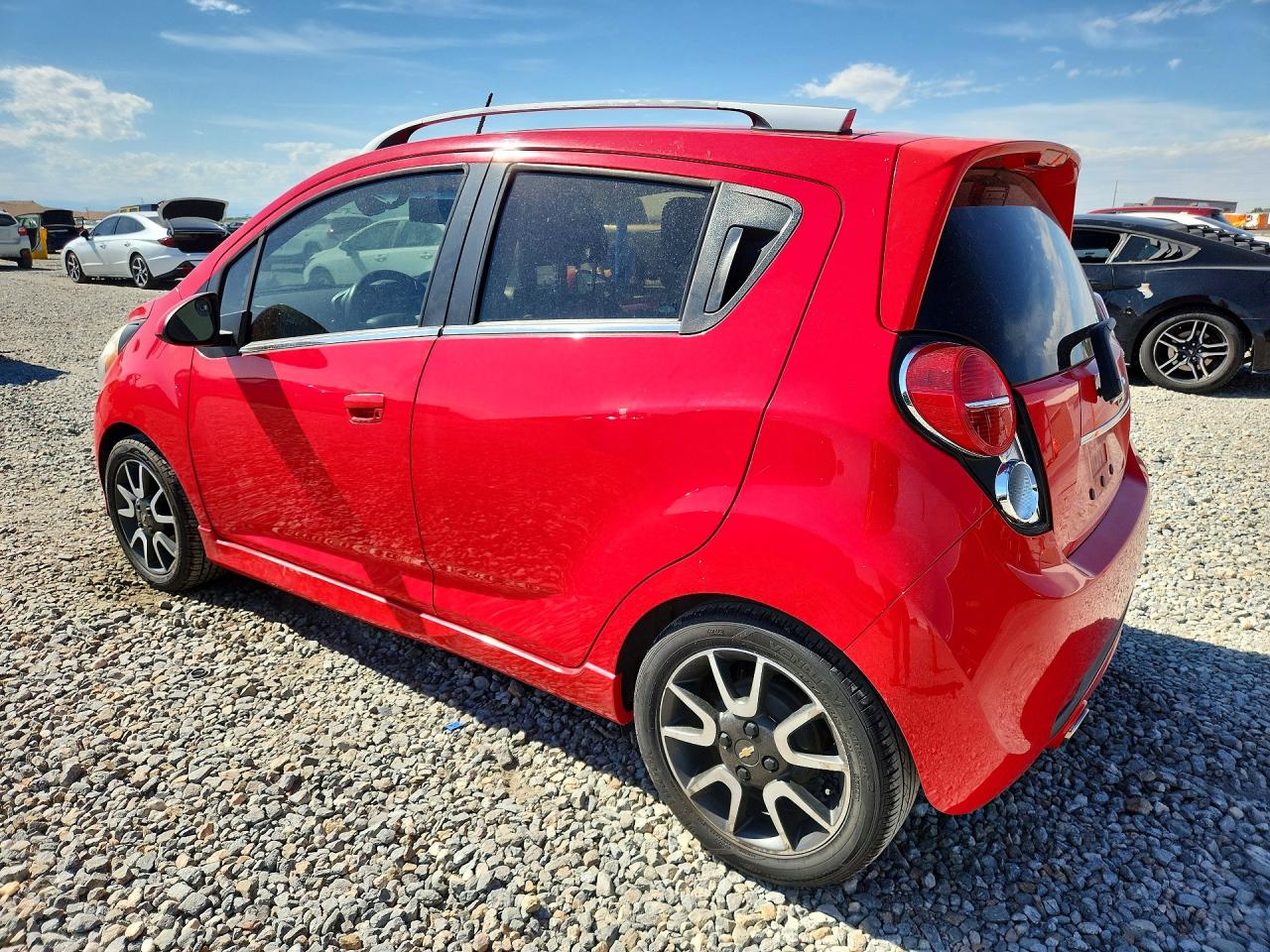 2013 Chevrolet Spark 2lt Red vin: KL8CE6S97DC506628